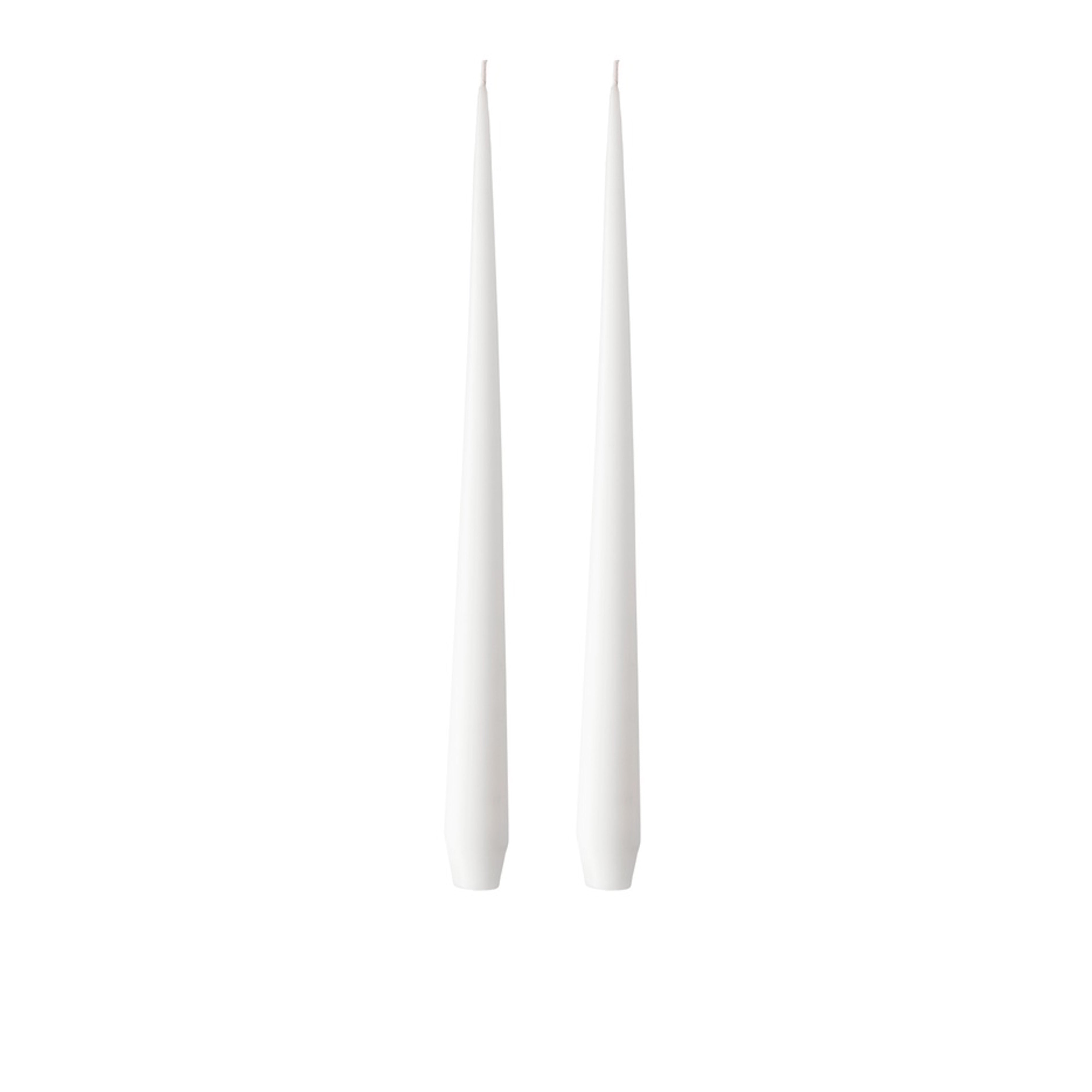 Beyaz Kokusuz Mum 32 cm