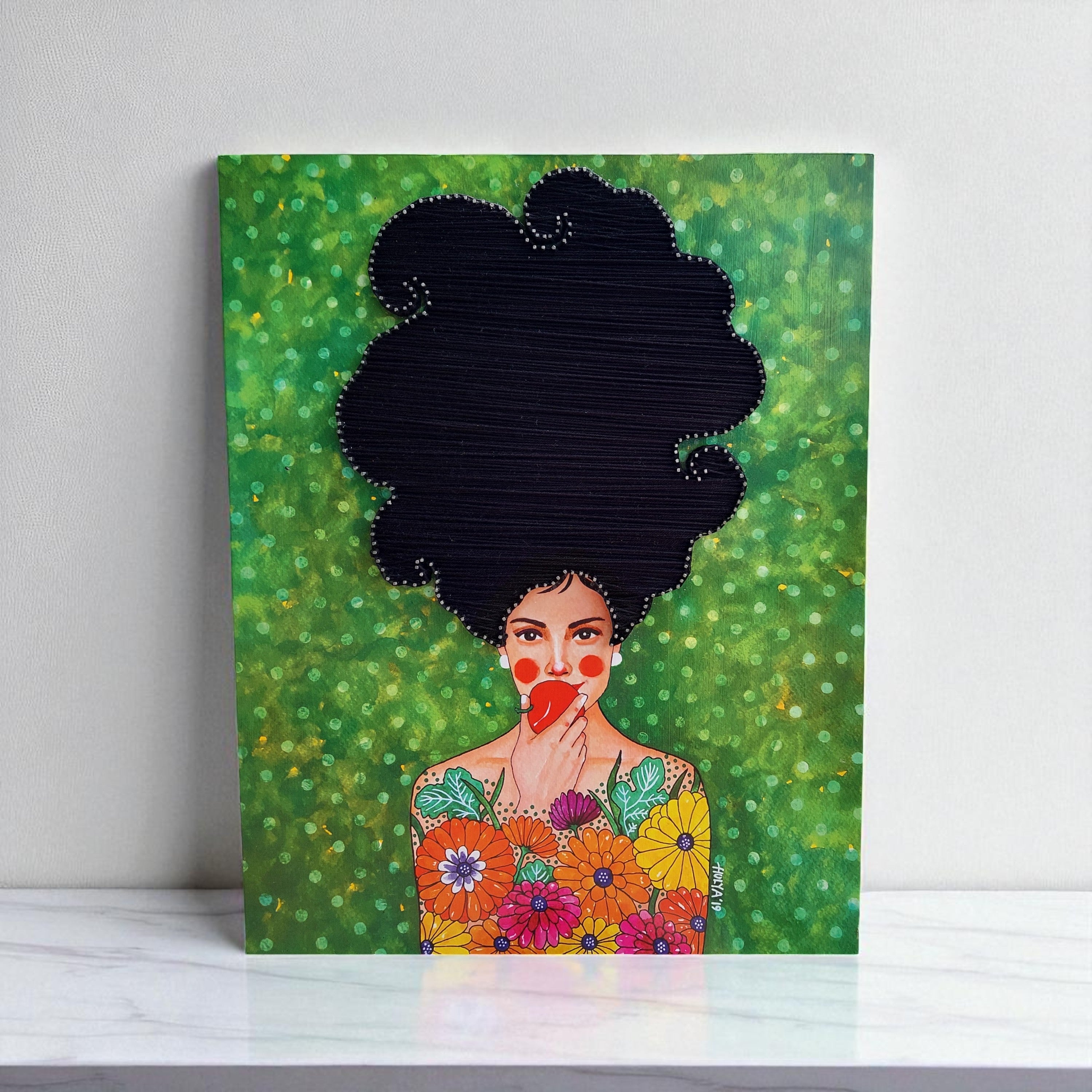 String Art Tablo - Am I really blame