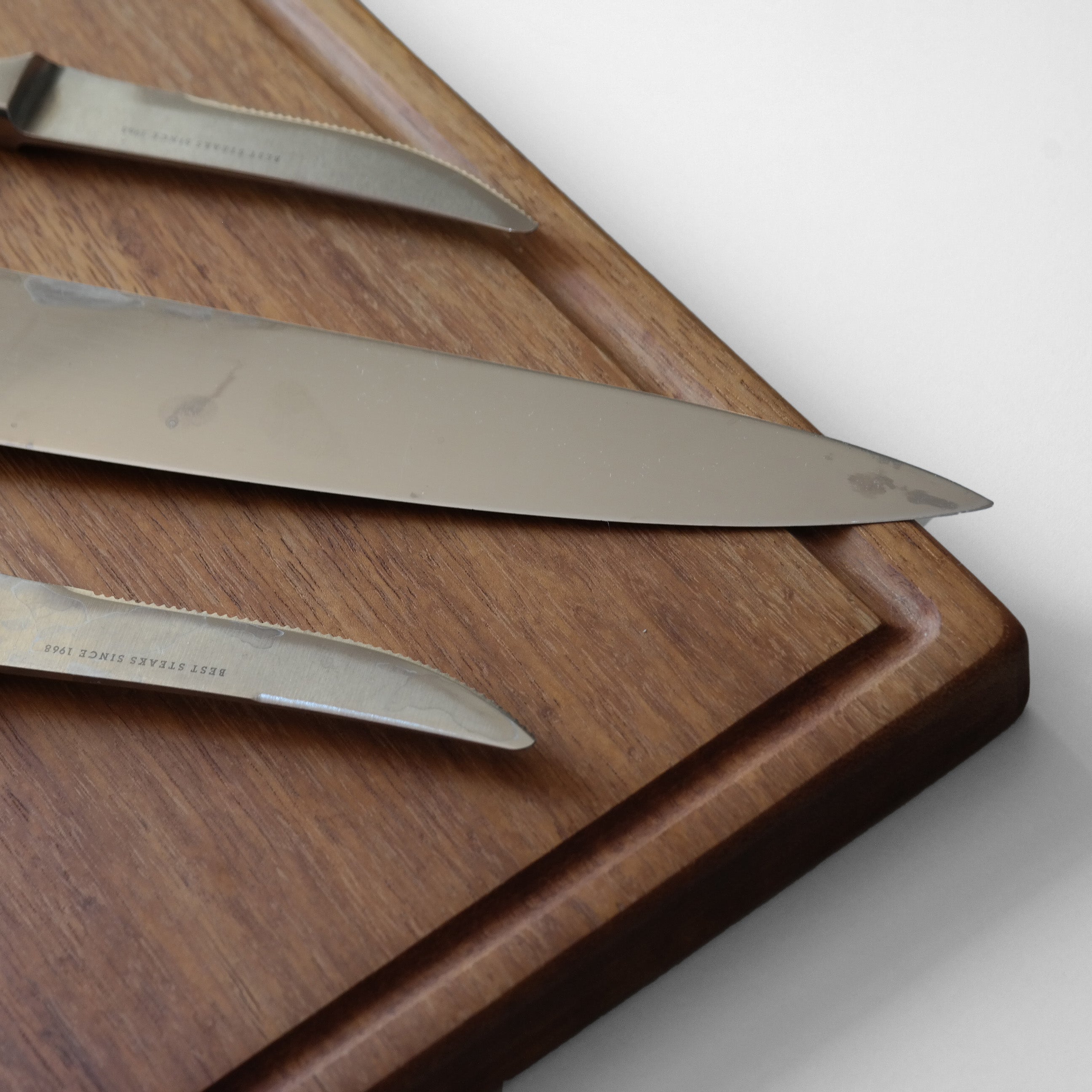 Tek Parça İreko Ağacı Kesme Ve Servis Tahtası, El Yapımı