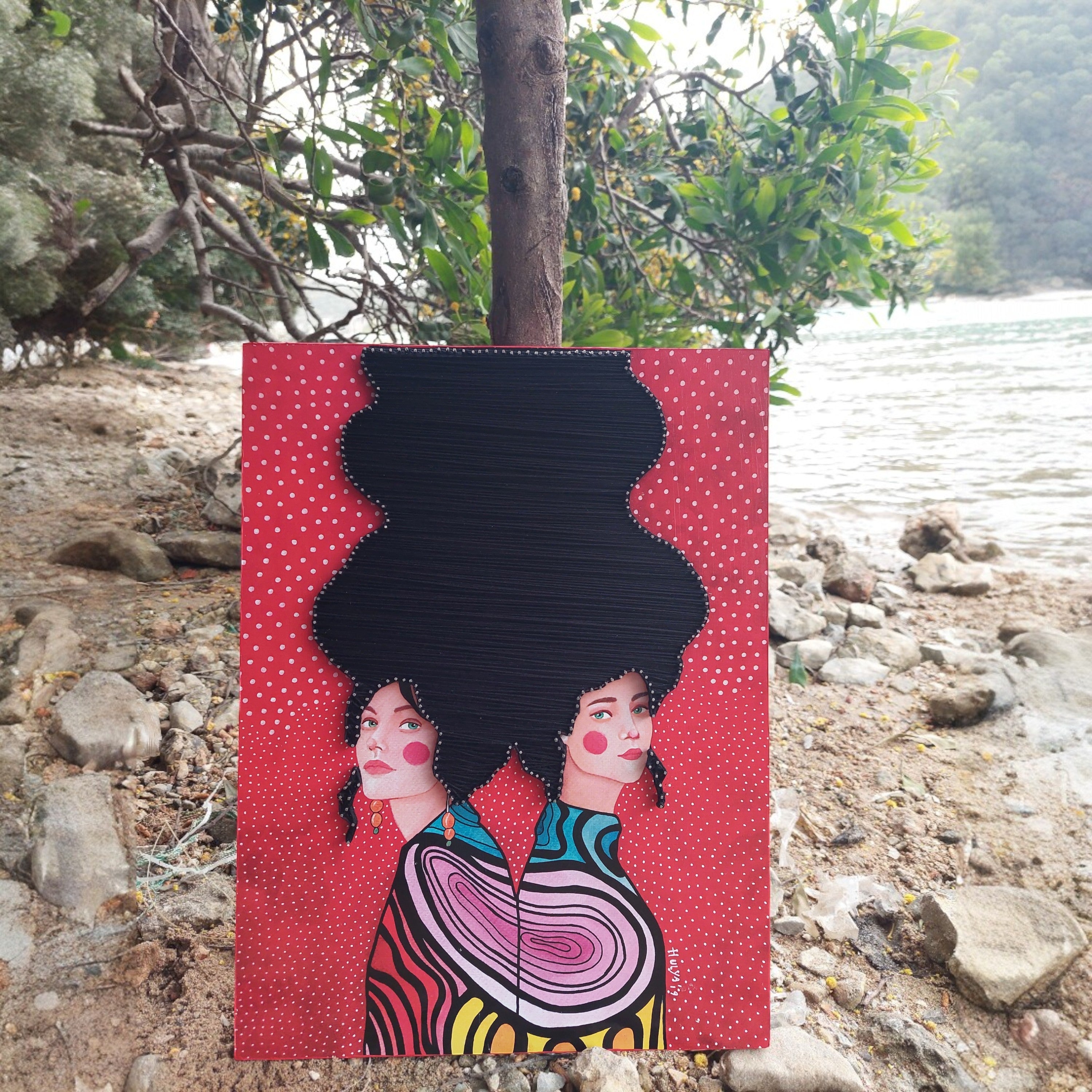 String Art Painting - No reason or rhyme