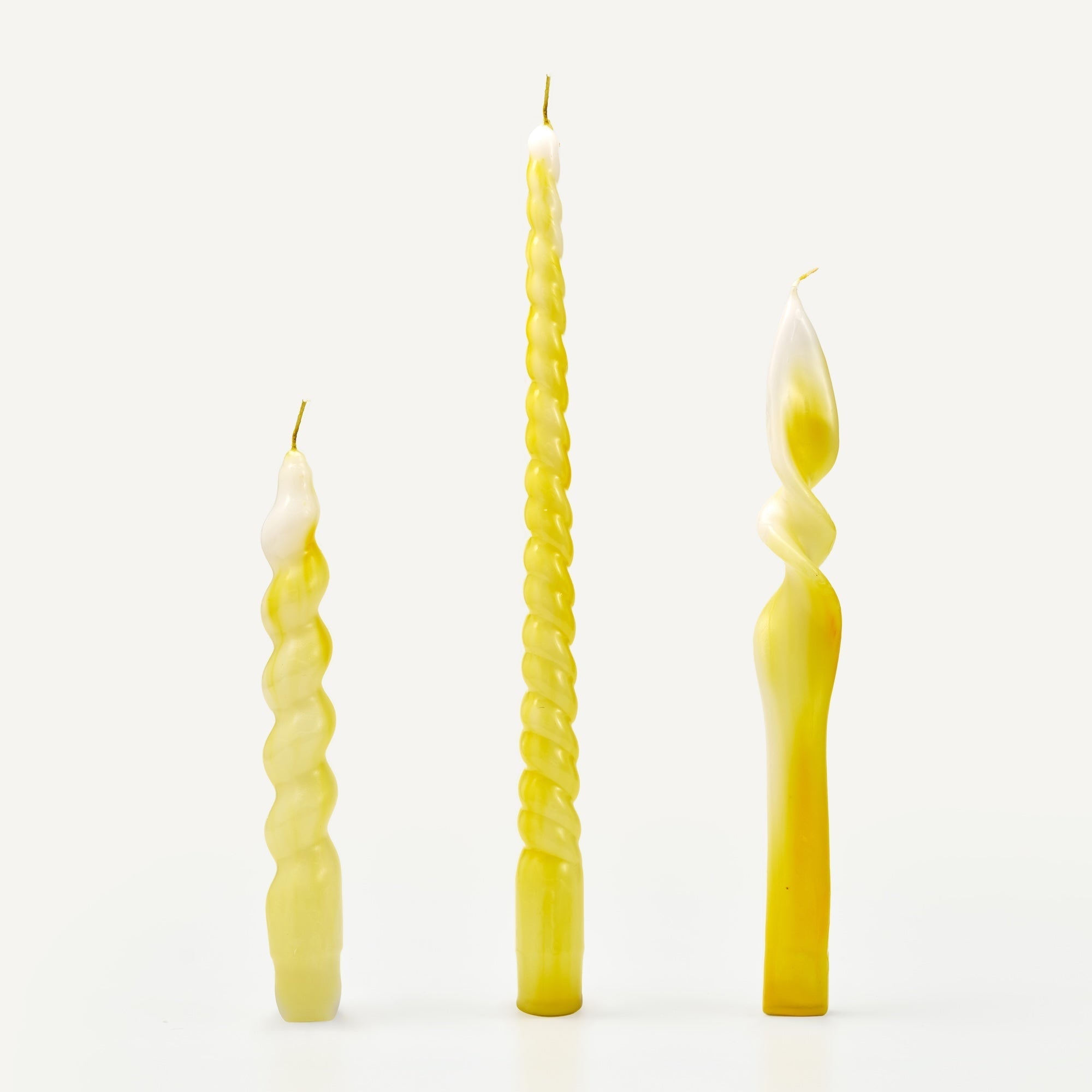 Ebruli 3'Lü Burgu Set Mum