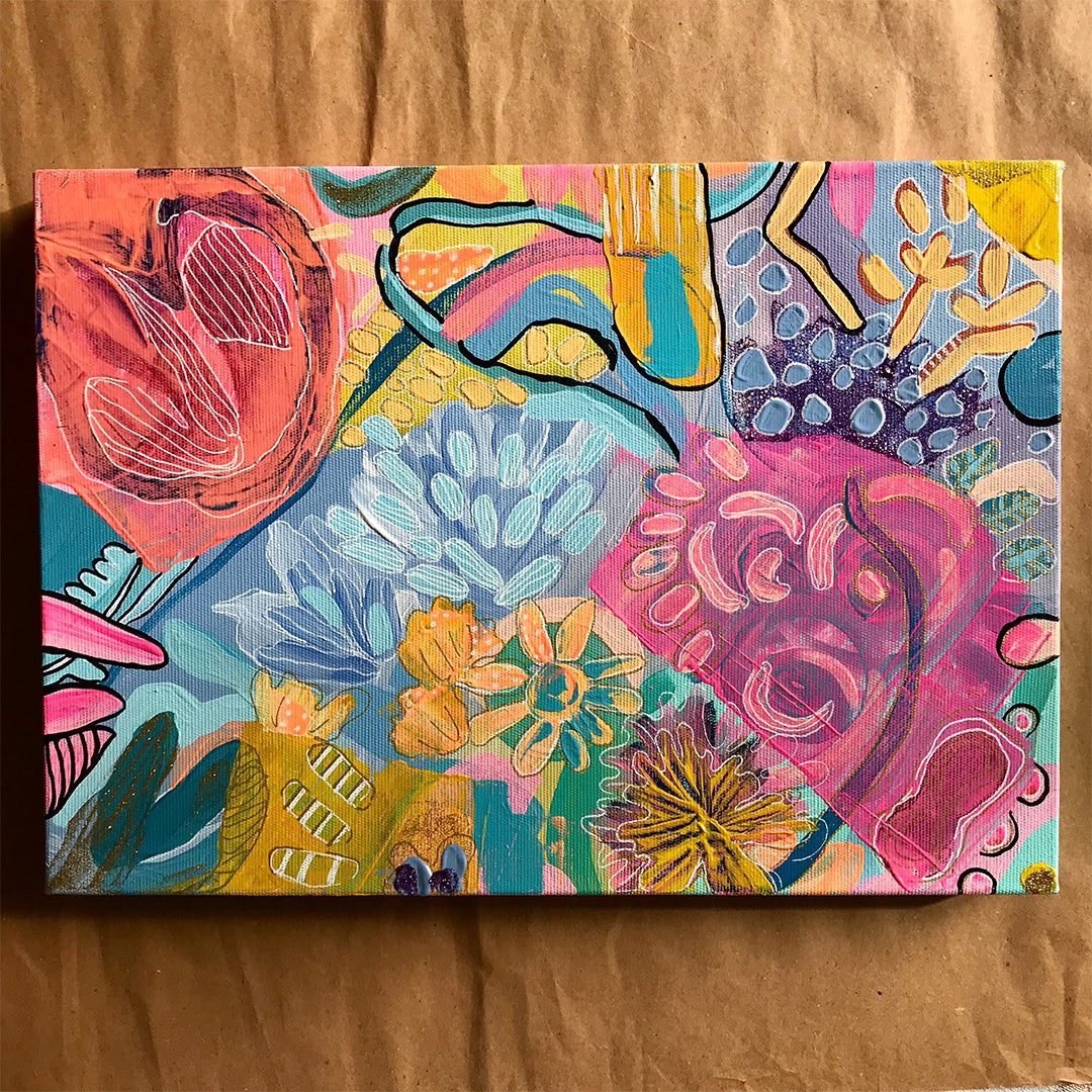 Abstract Garden Tablo