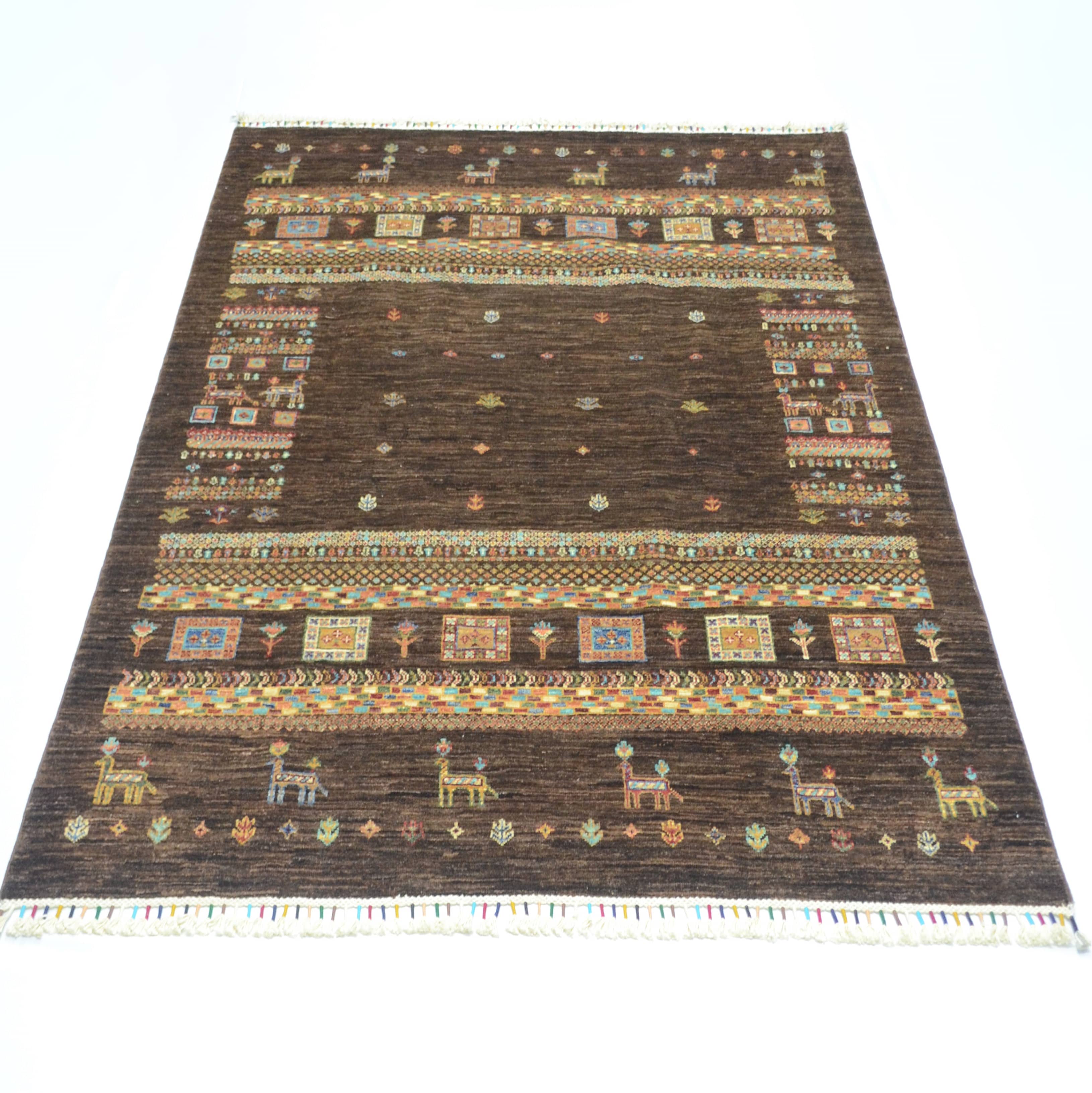 Afgan Gabbe El Dokuma Halısı 153x197 cm