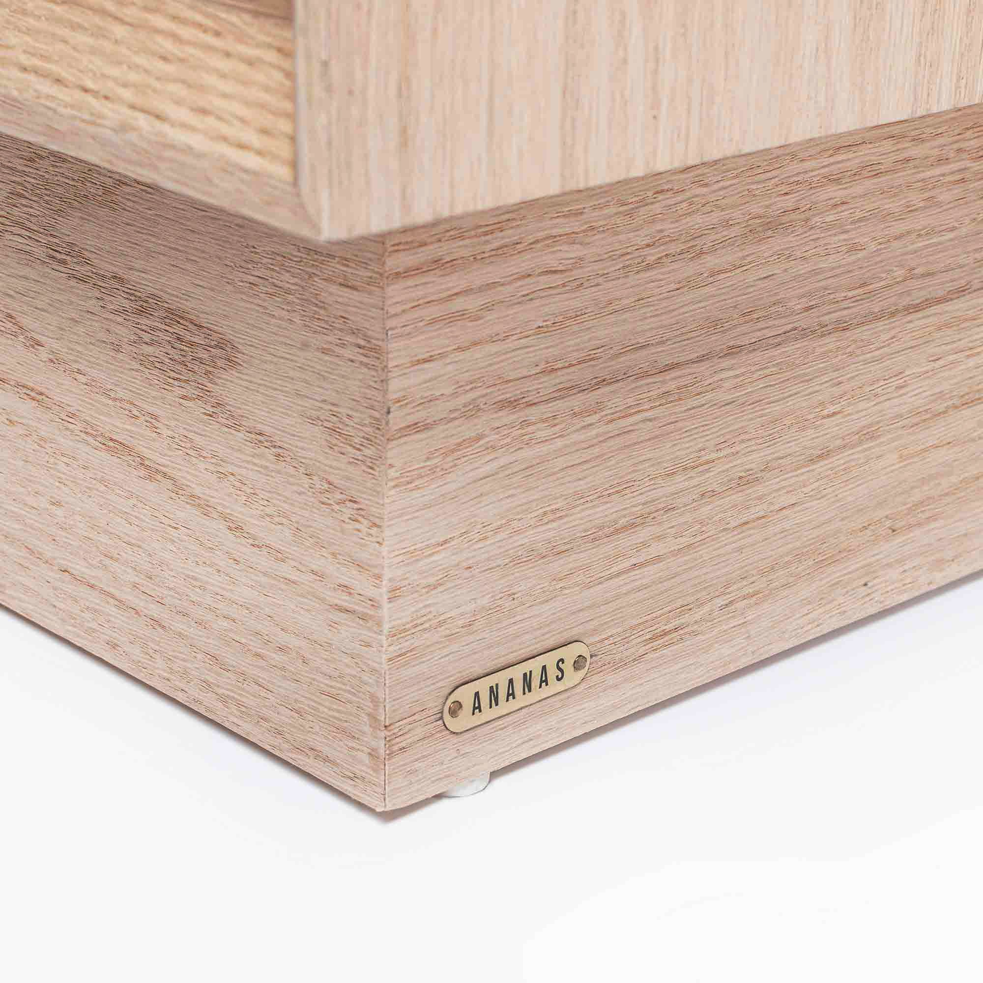 Beam Nightstand, Oak