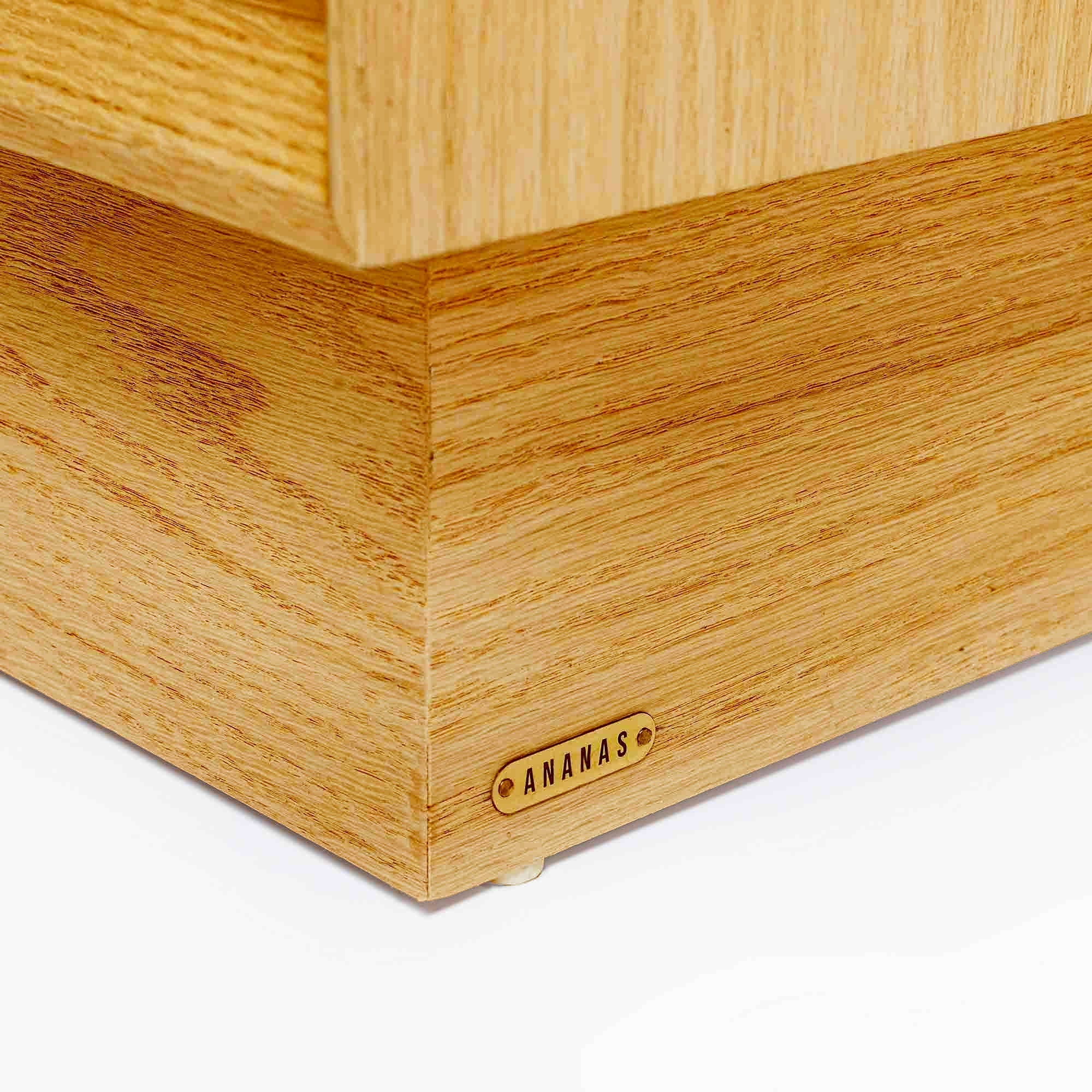 Beam Nightstand, Oak