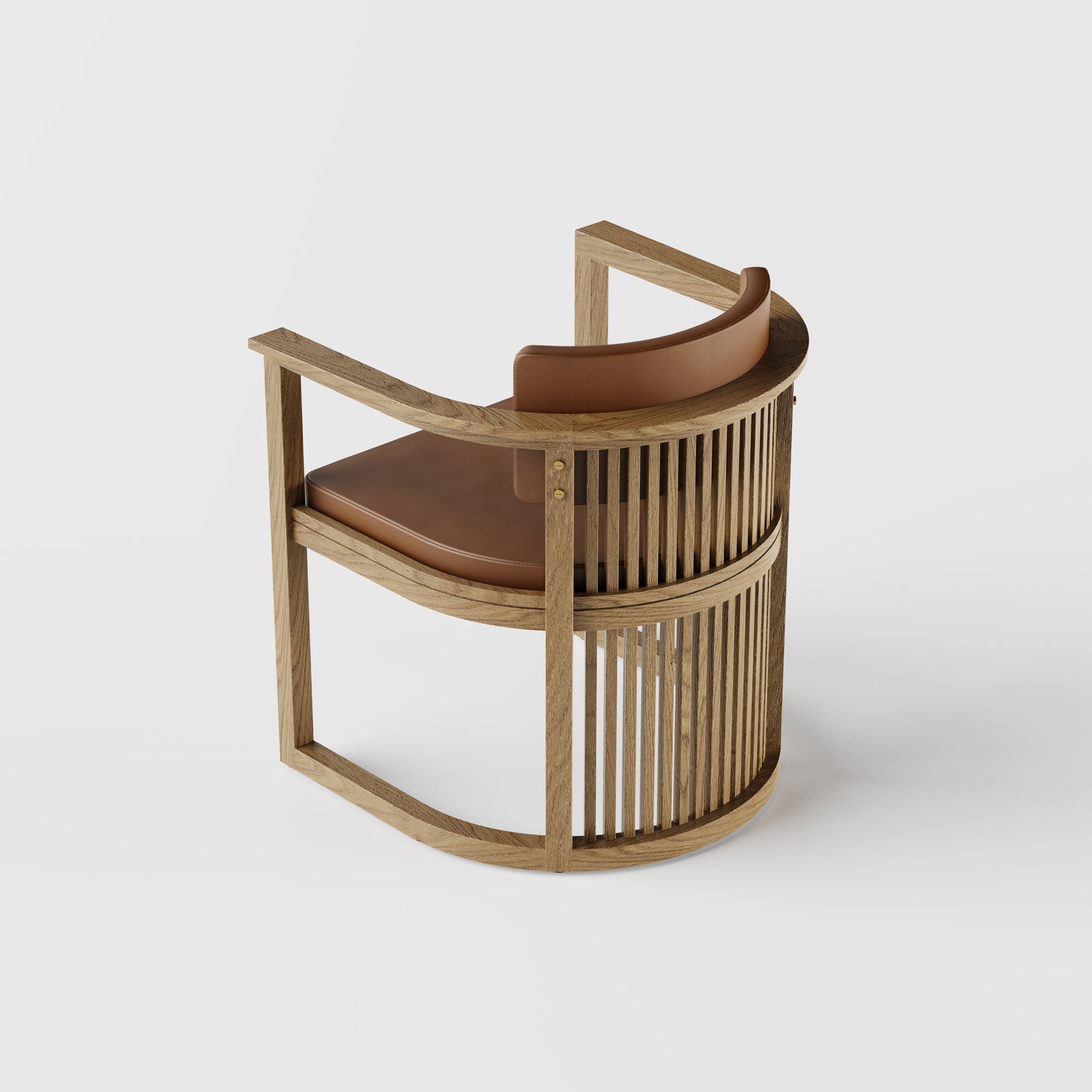 Ahşap Sandalye - Docia Serisi, Çıtalı