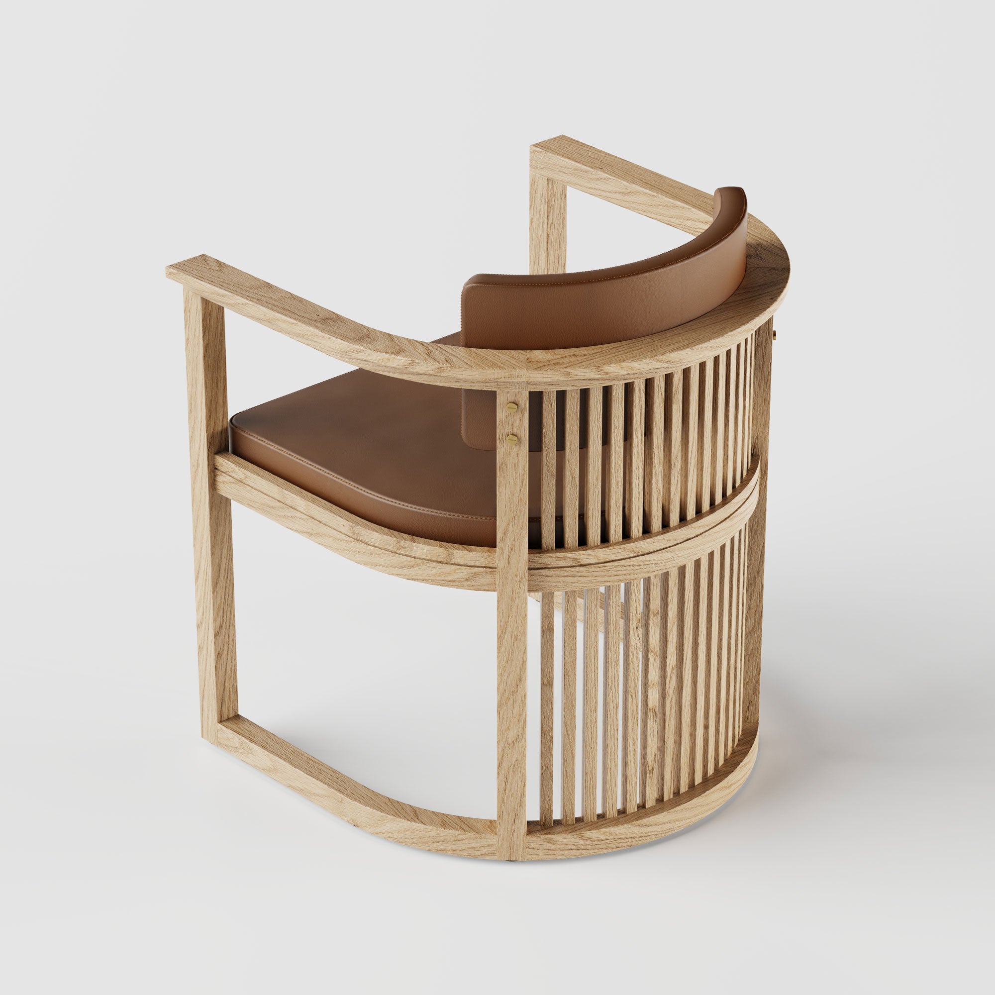 Ahşap Sandalye - Docia Serisi, Çıtalı