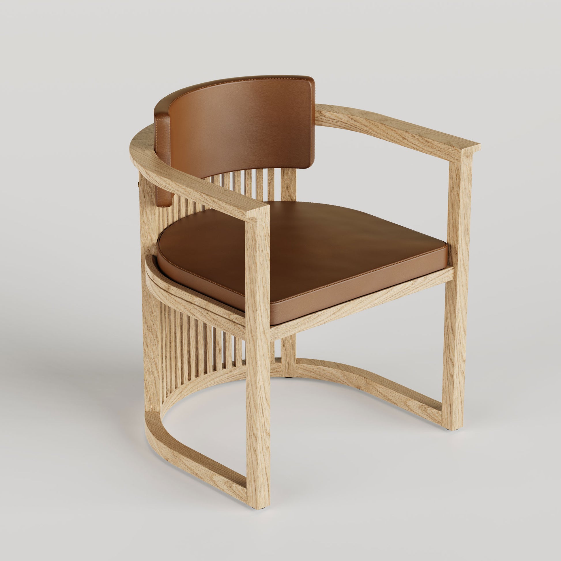 Ahşap Sandalye - Docia Serisi, Çıtalı