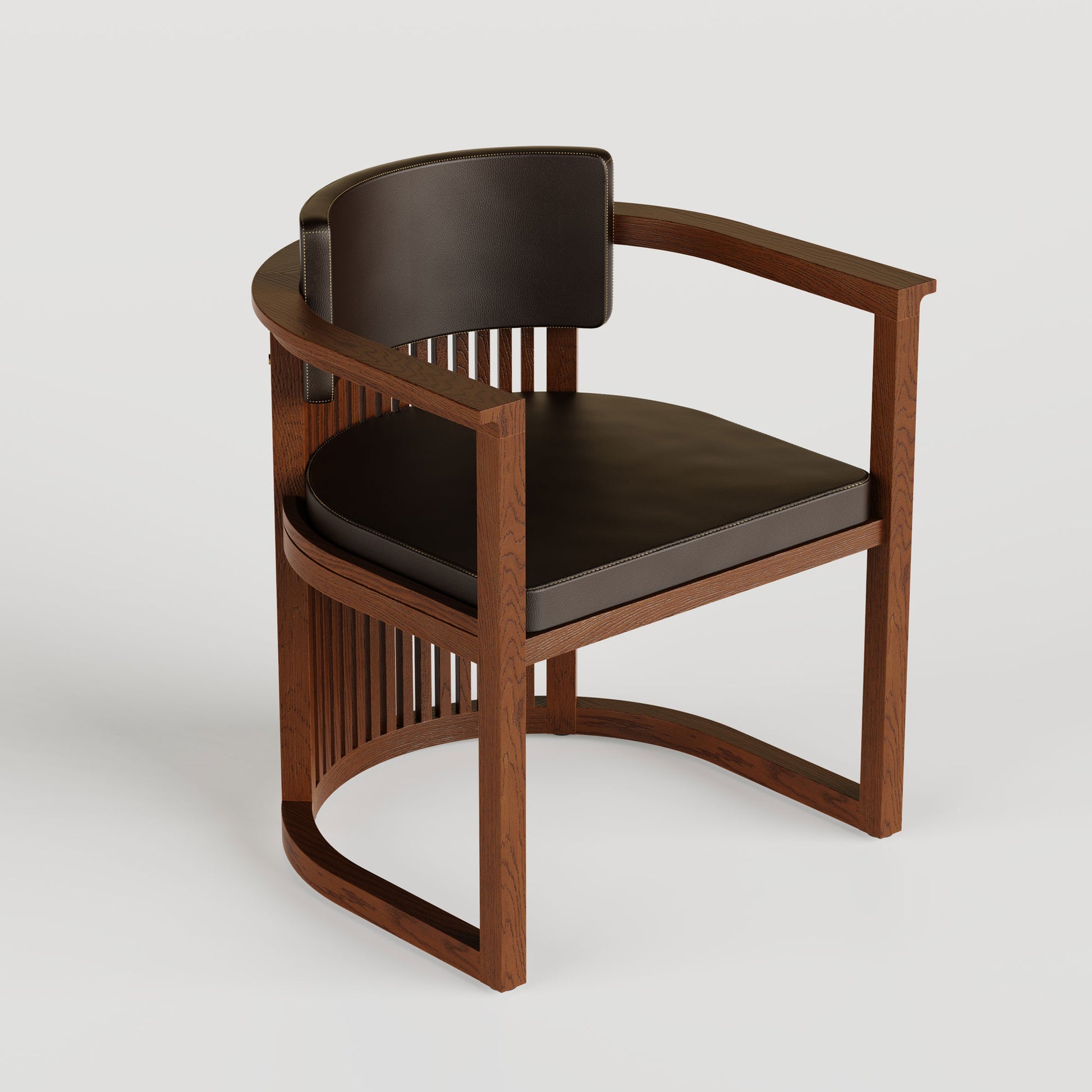 Ahşap Sandalye - Docia Serisi, Çıtalı