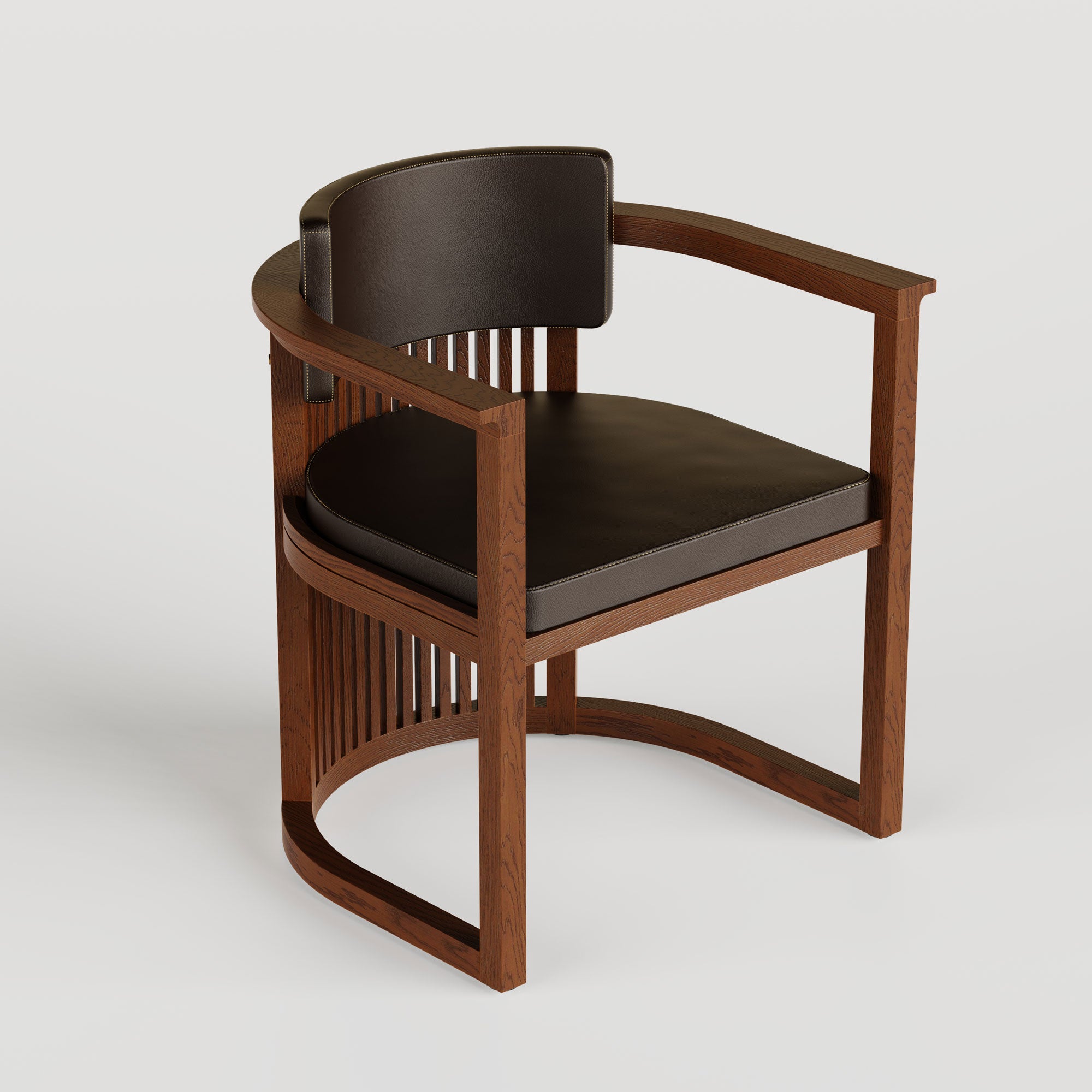 Ahşap Sandalye - Docia Serisi, Çıtalı