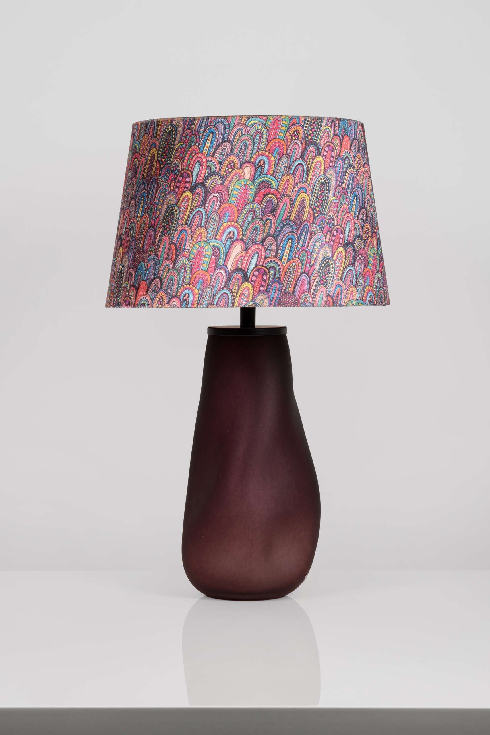 Amorf Peri Mat Mor Abajur-Abajur-Balux-NowShopFun