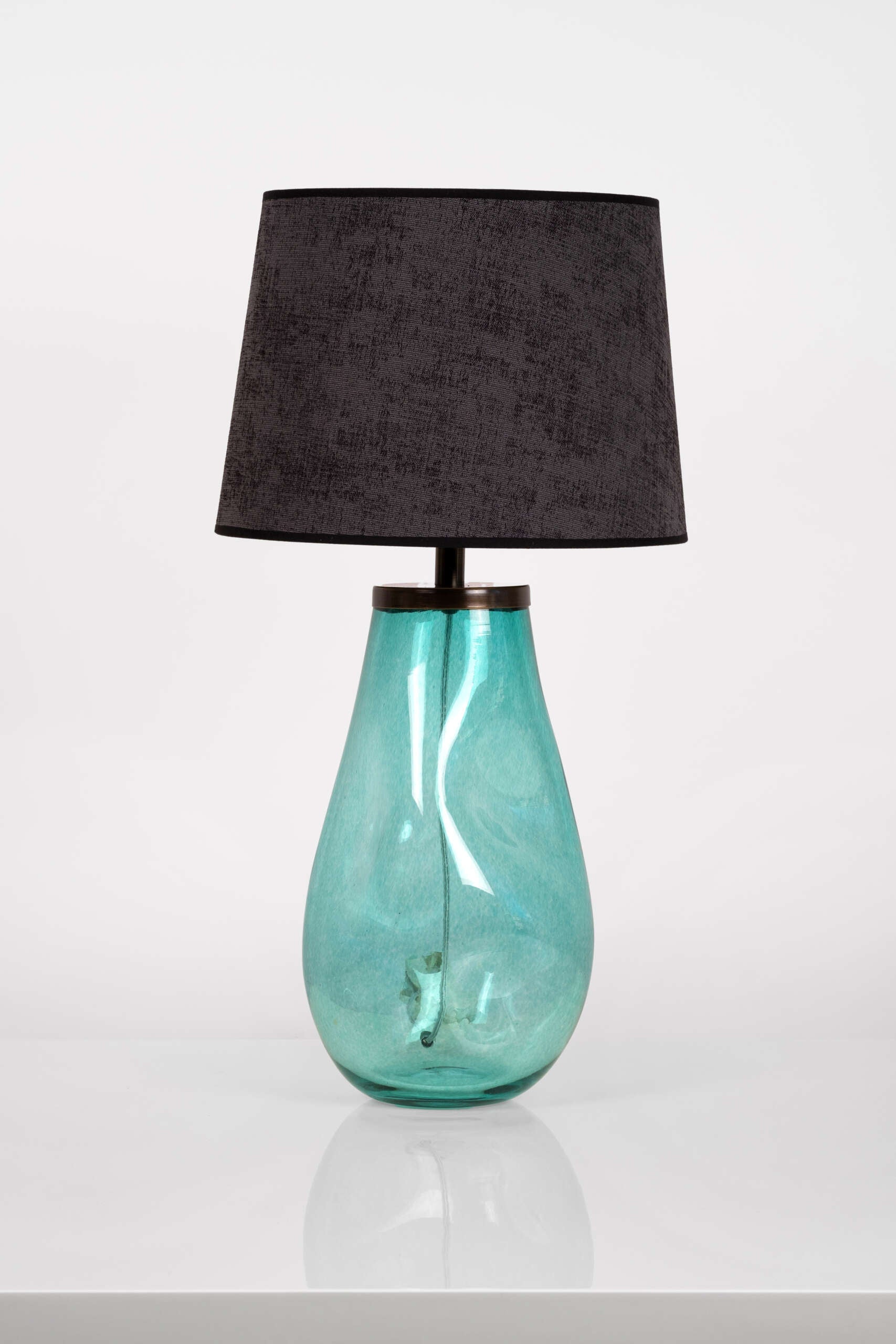 Amorf Peri Yeşil Abajur