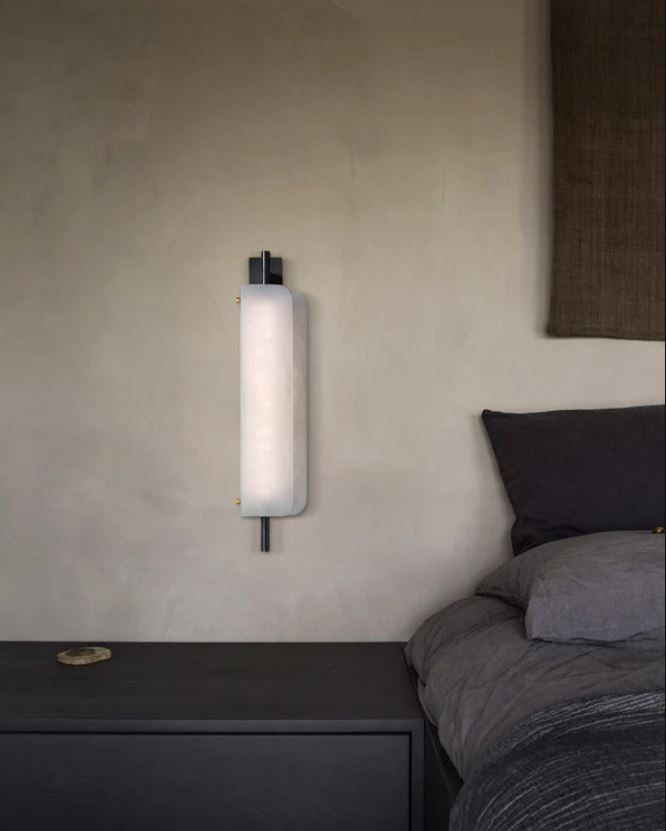 Aura Mermer Led Aplik-Aplik-Tarz Aydınlatma-NowShopFun