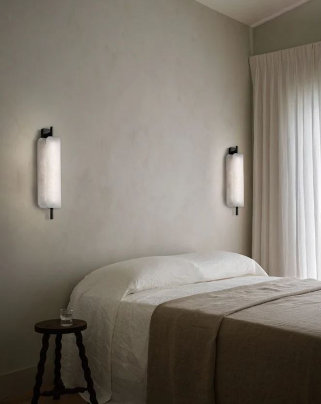 Aura Mermer Led Aplik-Aplik-Tarz Aydınlatma-NowShopFun