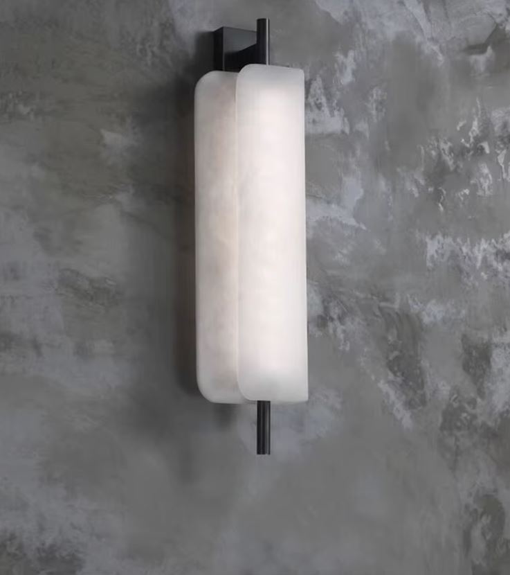 Aura Mermer Led Aplik-Aplik-Tarz Aydınlatma-NowShopFun