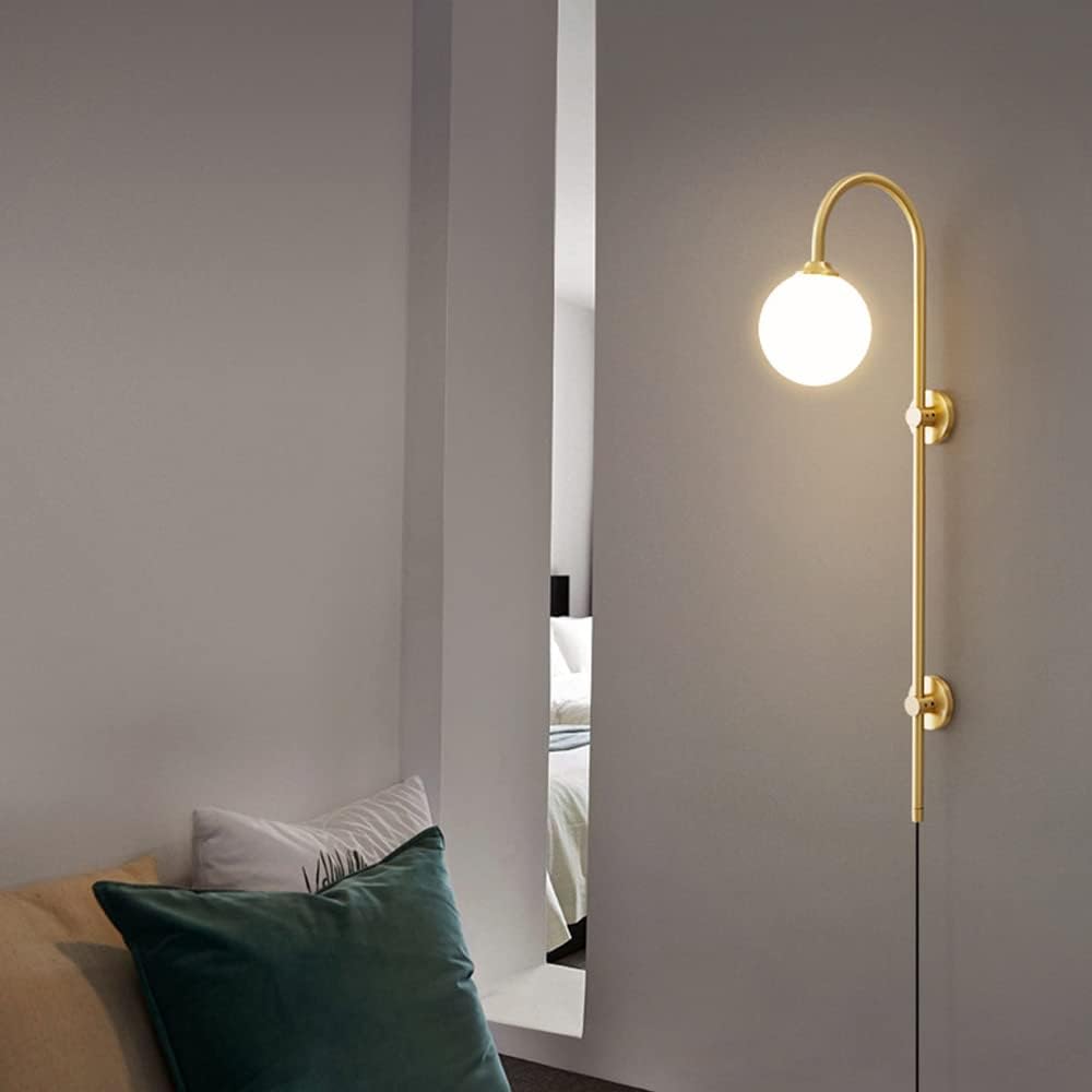 Baston Cam Fişli Aplik-Aplik-Tarz Aydınlatma-NowShopFun