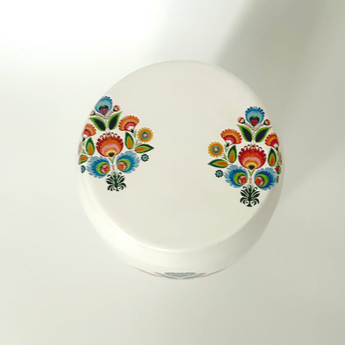 Beyaz Otase Seramik Tabure