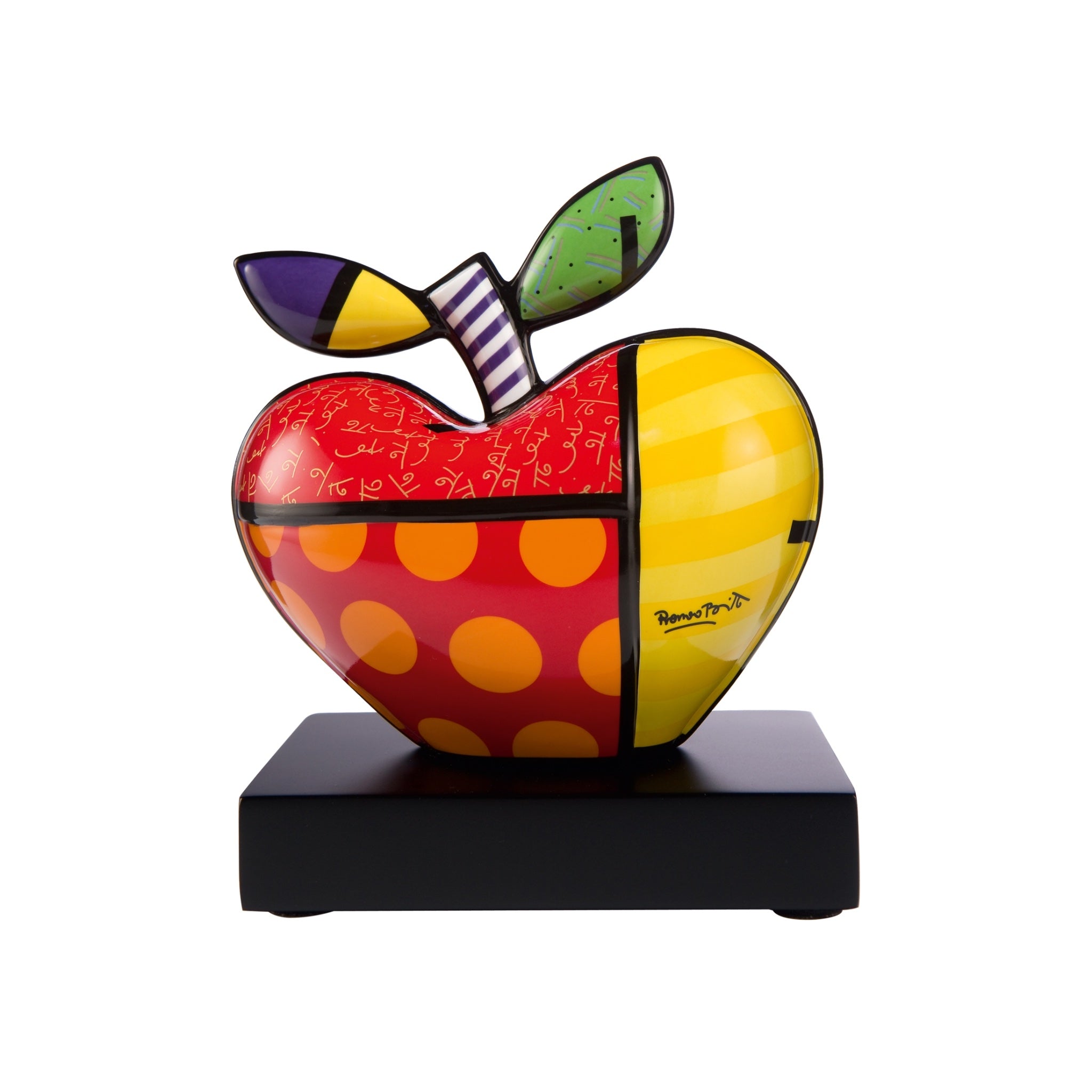 Big Apple Figur - Romero Britto Koleksiyonu