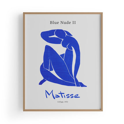 Blue Nude Ii | Henri Matisse Baskı-Baskı-ODA.products-30x40 cm-Ahşap Çerçeve-NowShopFun