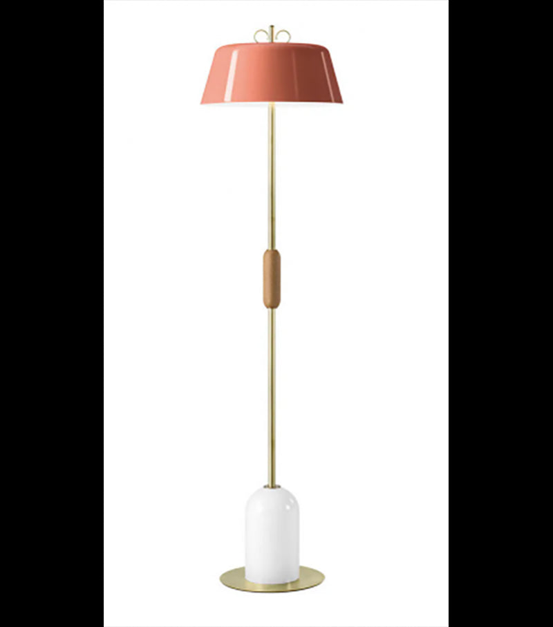 Bon Ton Lambader 3l Pembe-Natural Gold Ø40x155 Cm E27 Led 3x15w