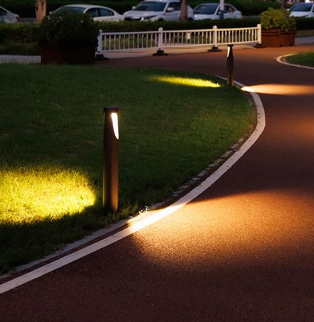 BoT Bolard Antrasi̇t Gri̇ Ø10,8x80 Cm Led 13w Ip65 3000k 70º