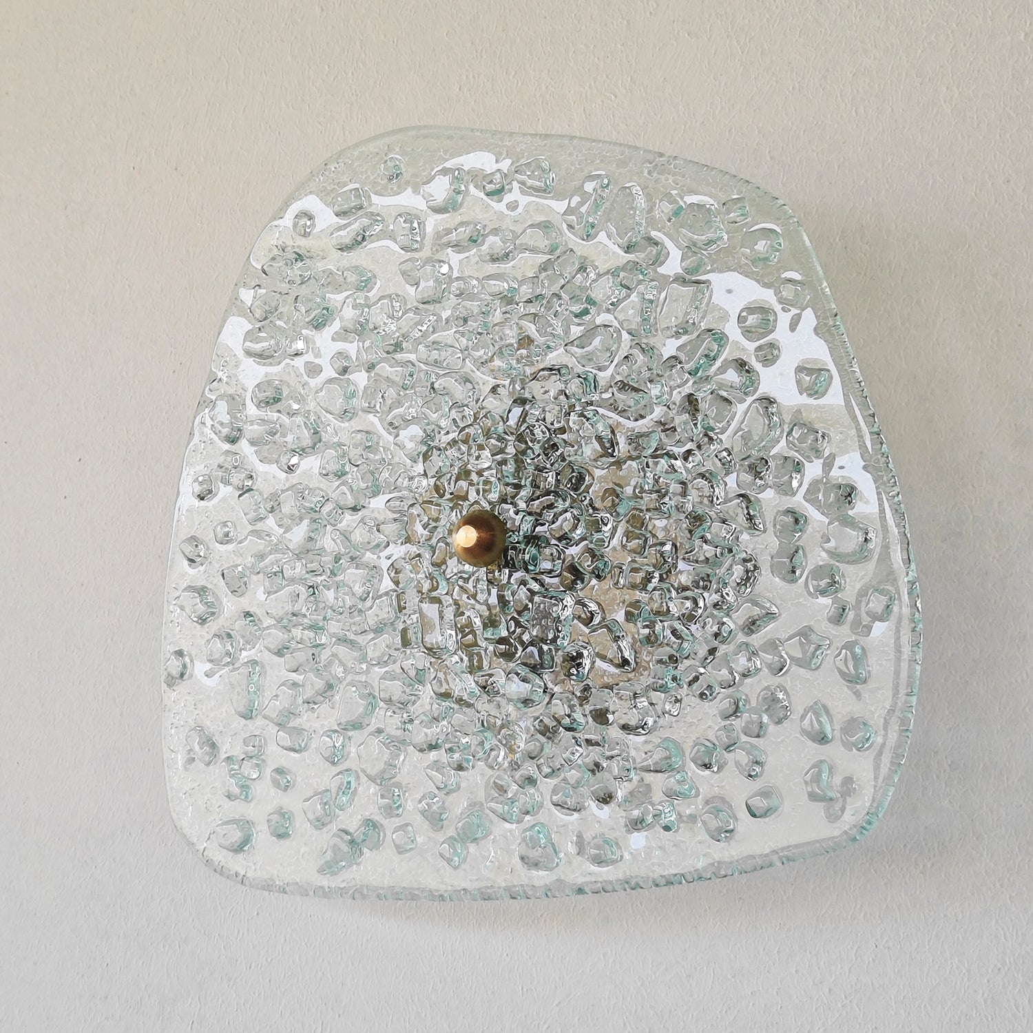 Brera 2 El Yapımı Cam Aplik Şeffaf