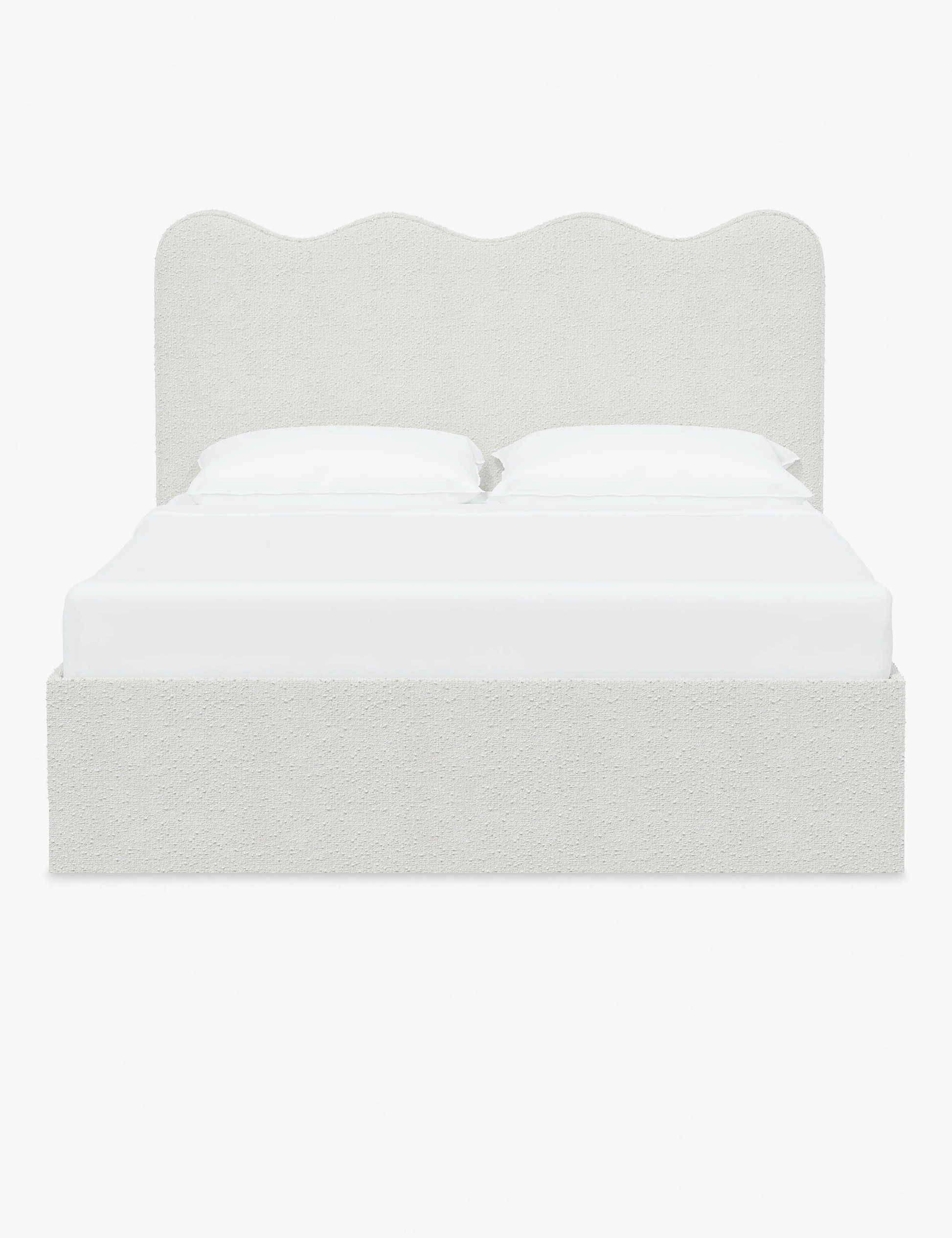 Bukle Kumaş Karyola-Karyola-Semya Home-NowShopFun