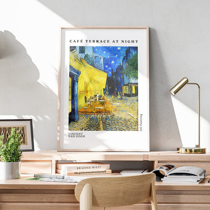 Café Terrace At Night | Vincent Van Gogh Baskı-Baskı-ODA.products-30x40 cm-Çerçevesiz-NowShopFun