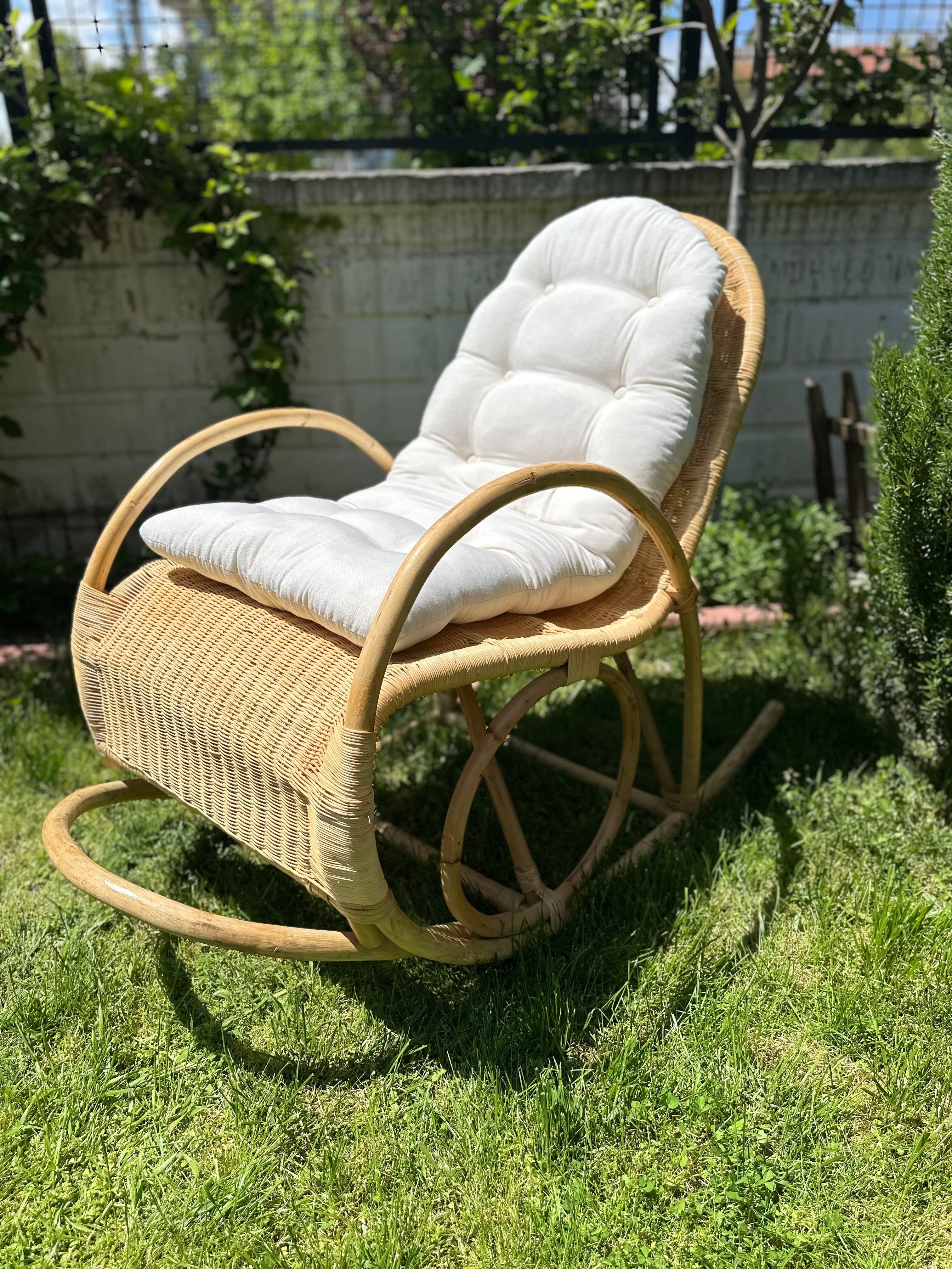 Castello Rattan Sallanan Sandalye-Sandalye-Lo-Fi House-NowShopFun