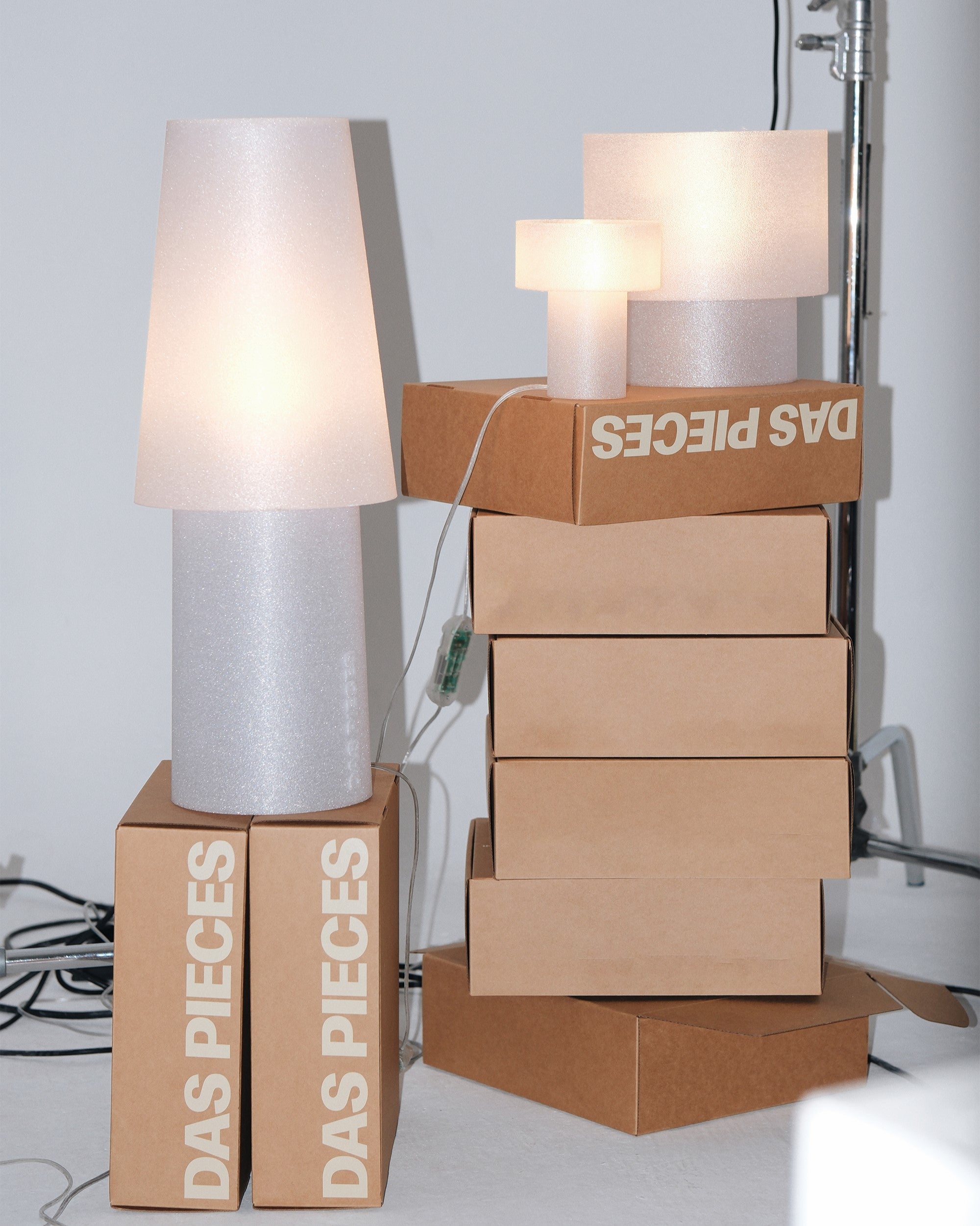 Circle Maxi Yer Lambası-Lambader-Das Pieces-NowShopFun