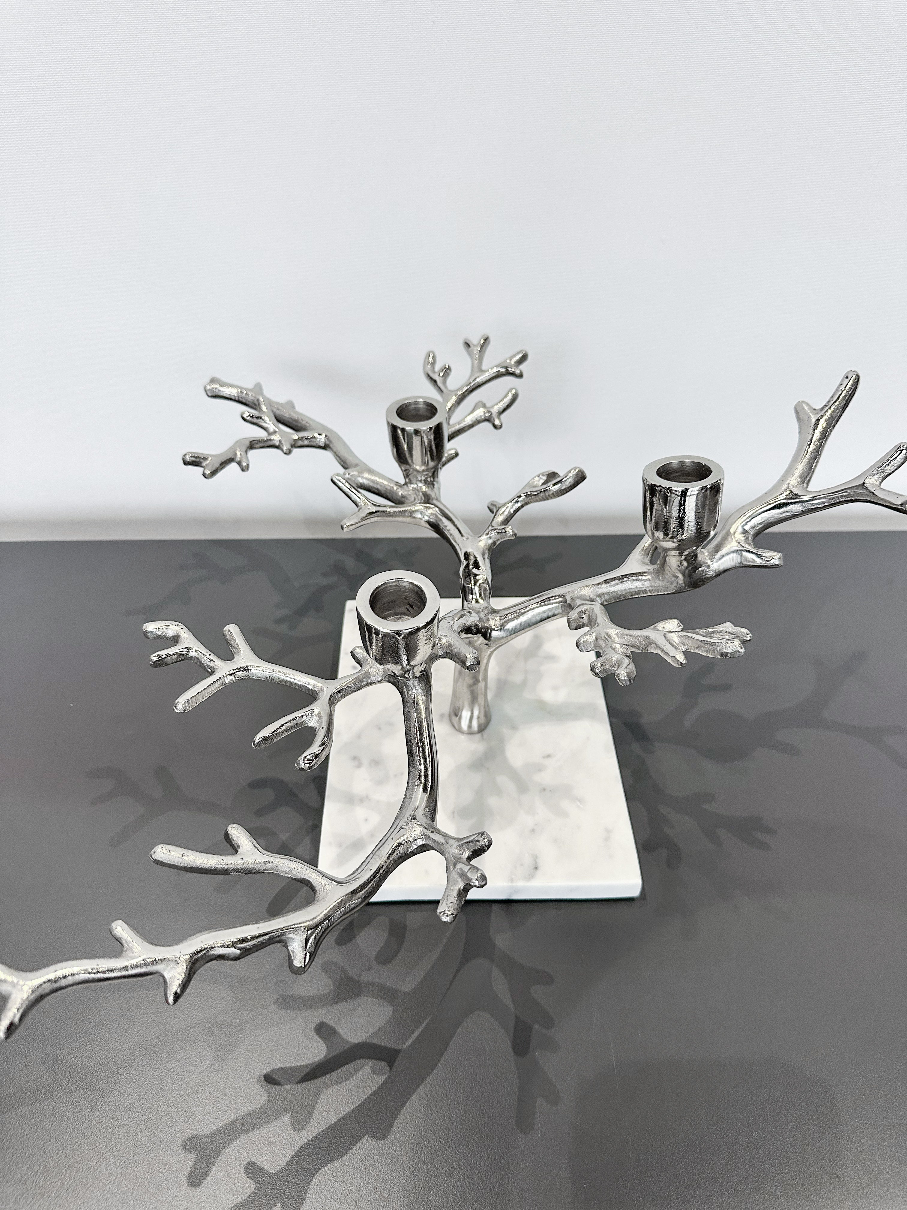 Dallı Dekoratif Mumluk