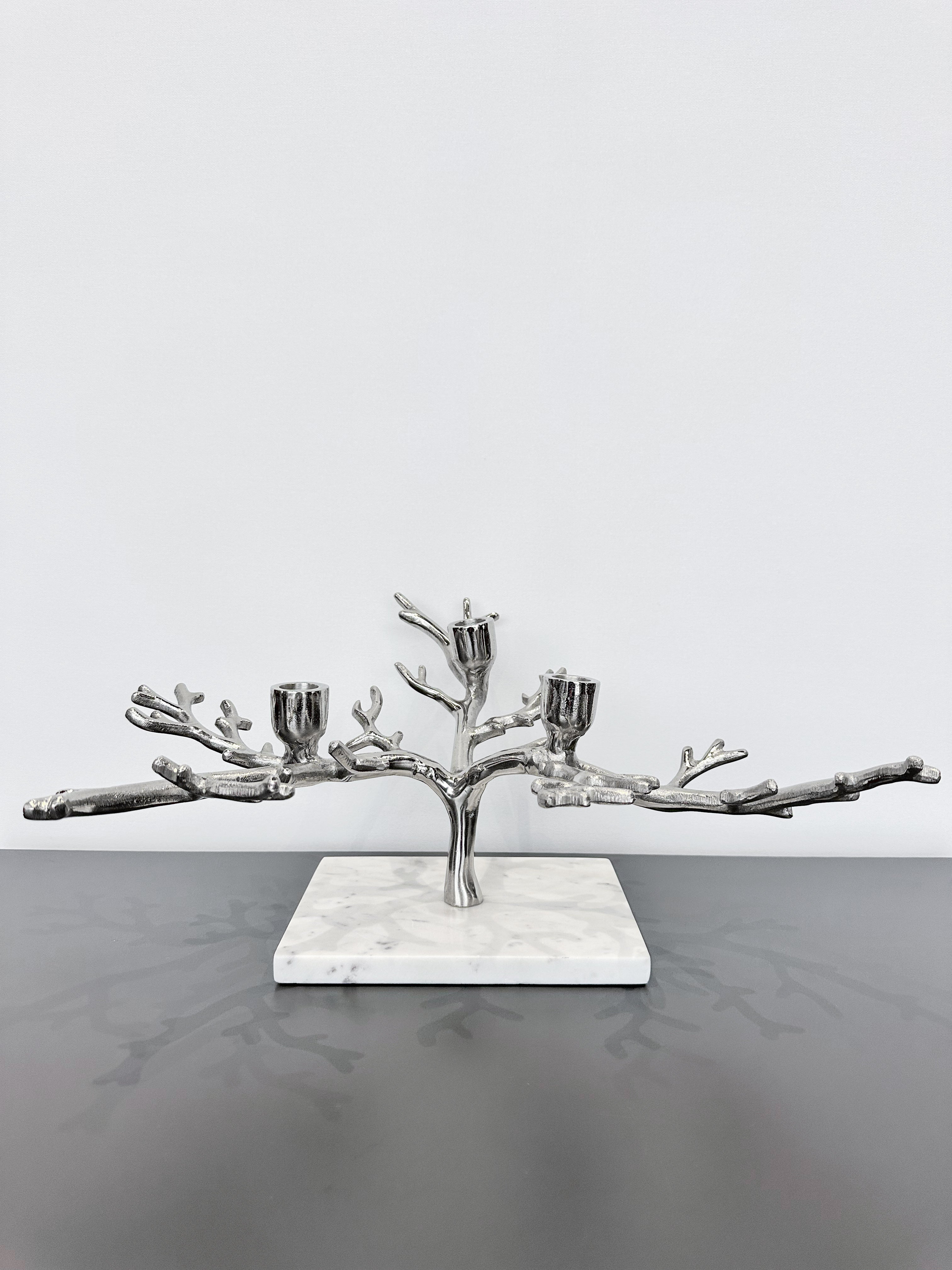 Dallı Dekoratif Mumluk