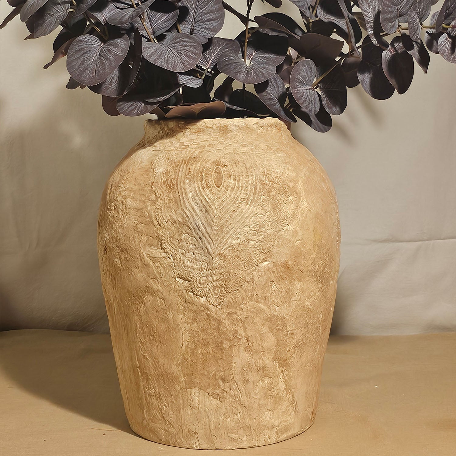 Dantel Vazo No1-Vazo-D&G Terracotta Studyo-NowShopFun