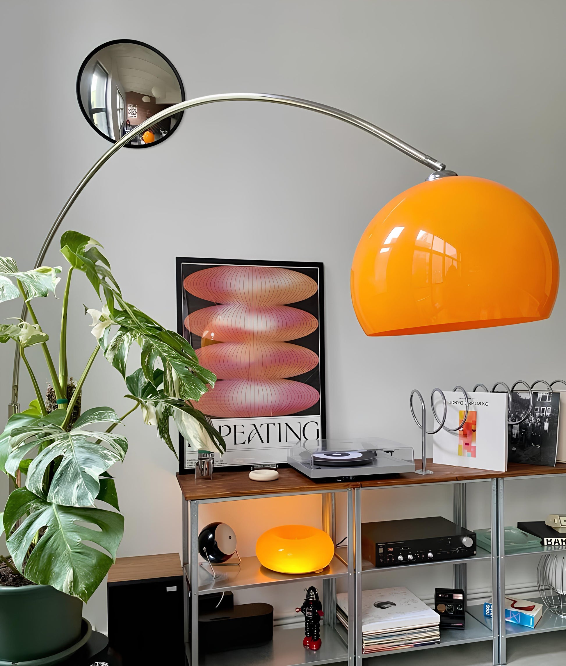 Deve Boynu Pleksi Başlık Lambader