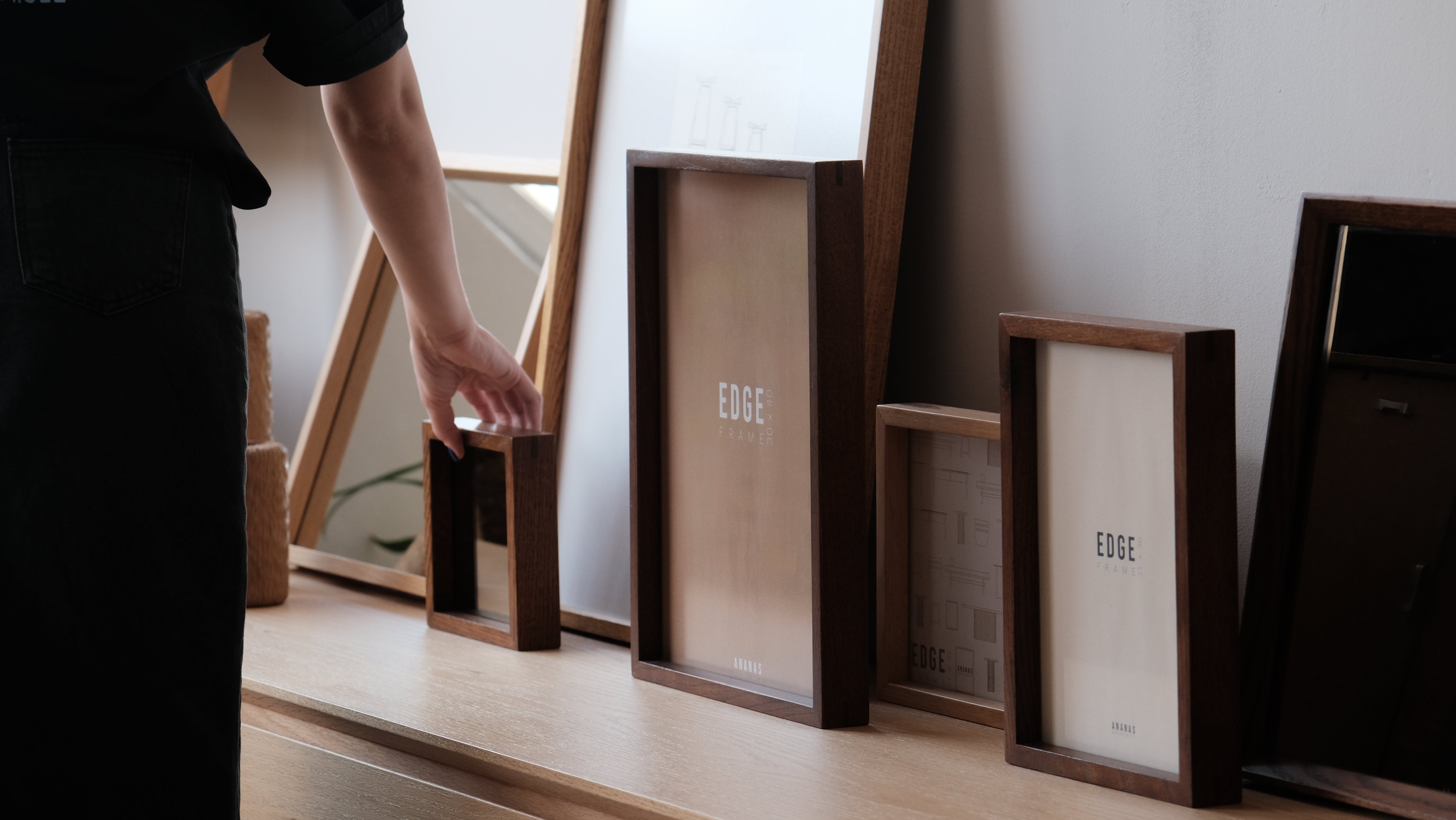 Masif Ahşap Dekoratif Çerçeve Edge Serisi