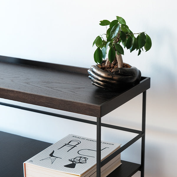 Edge Dresuar, Meşe, Siyah Metalli