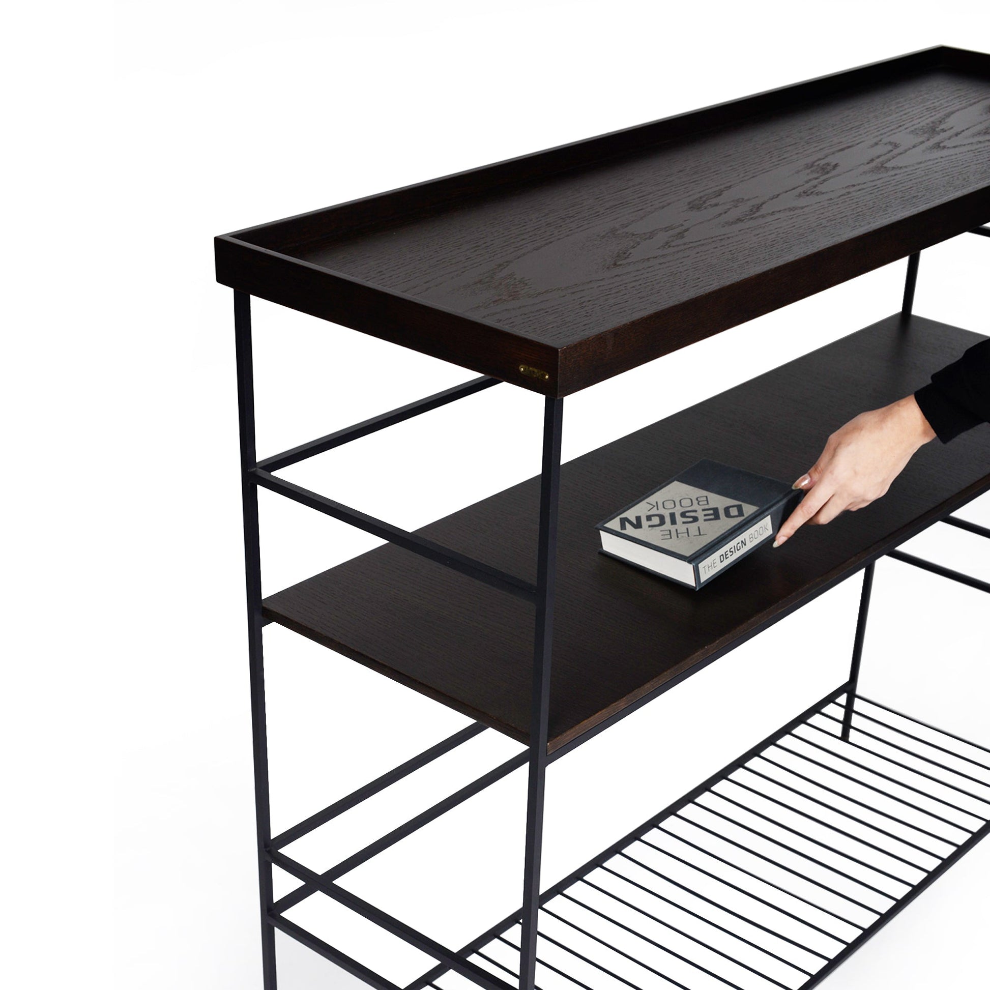 Edge Dresuar, Meşe, Siyah Metalli