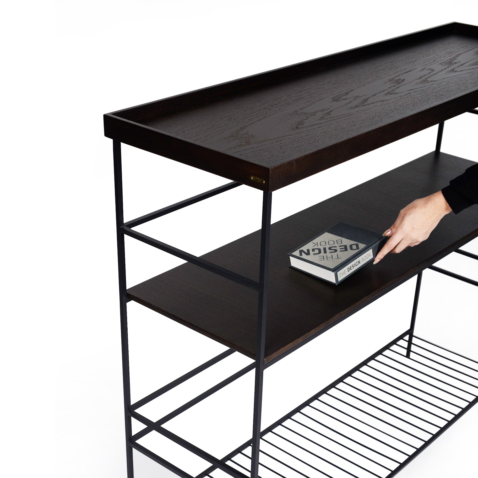 Edge Dresuar, Meşe, Siyah Metalli