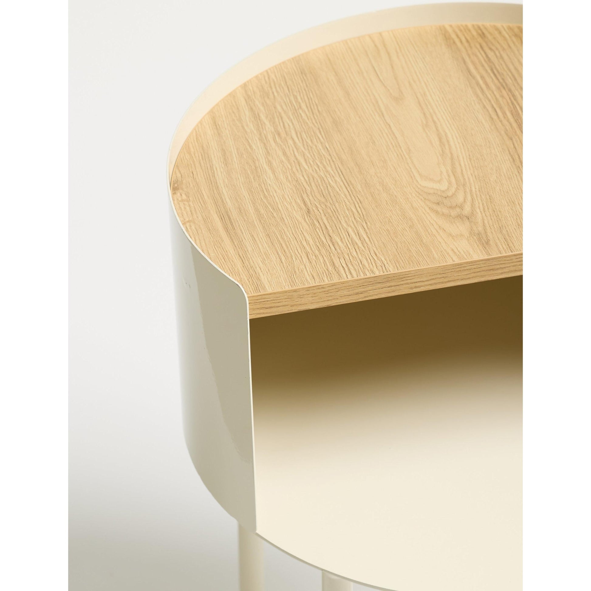 Espen Yan Sehpa & Komodin - Krem