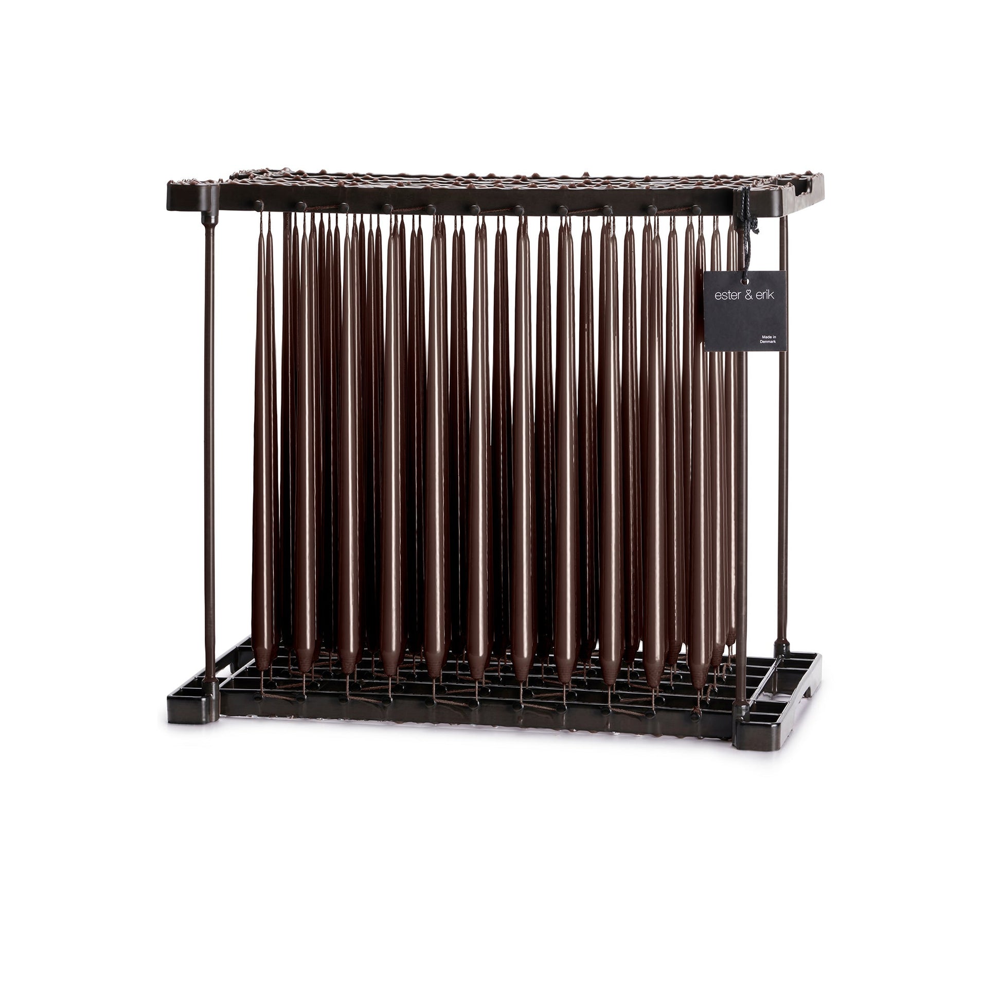 Espresso Kokusuz 2'Li Konik Mum 32 Cm