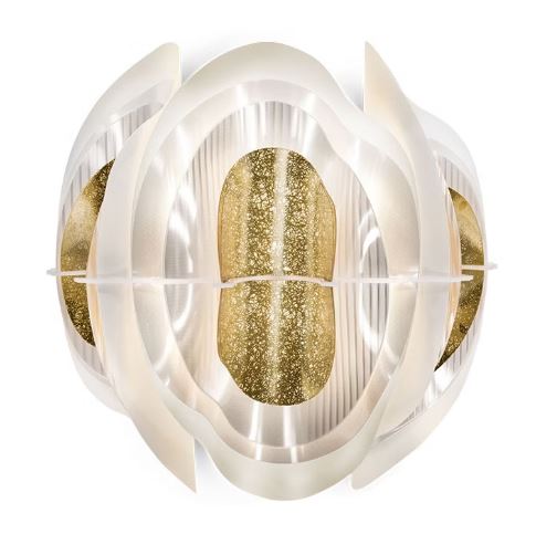 Fiordlys Apli̇K 2l Gold Ø31x21xh33 Cm E14 Led 2x6w