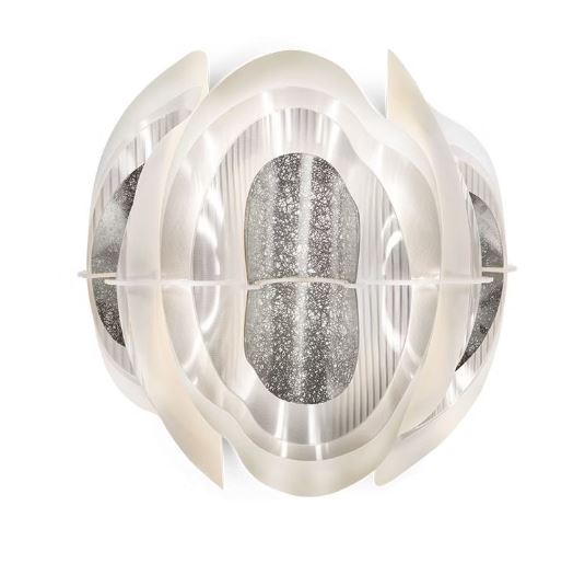 Fiordlys Apli̇K 2l Silver Ø31x21xh33 Cm E14 Led 2x6w