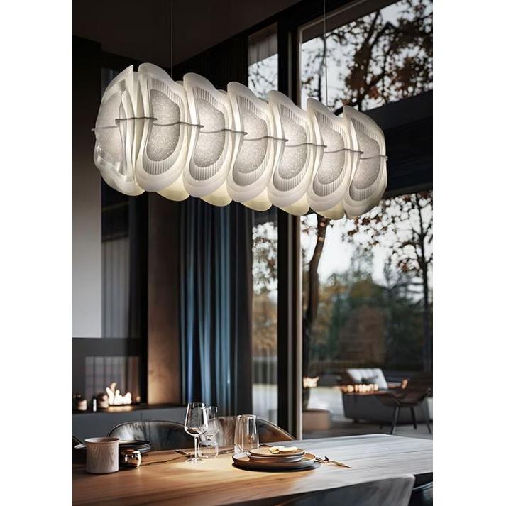 Fiordlys Linear Sarkit Beyaz Ø90x26xh33 Cm Led 30w