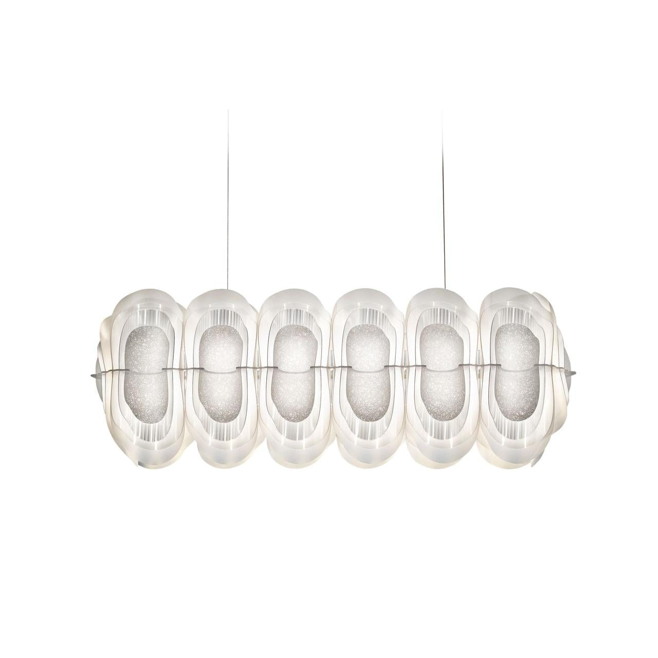 Fiordlys Linear Sarkit Beyaz Ø90x26xh33 Cm Led 30w