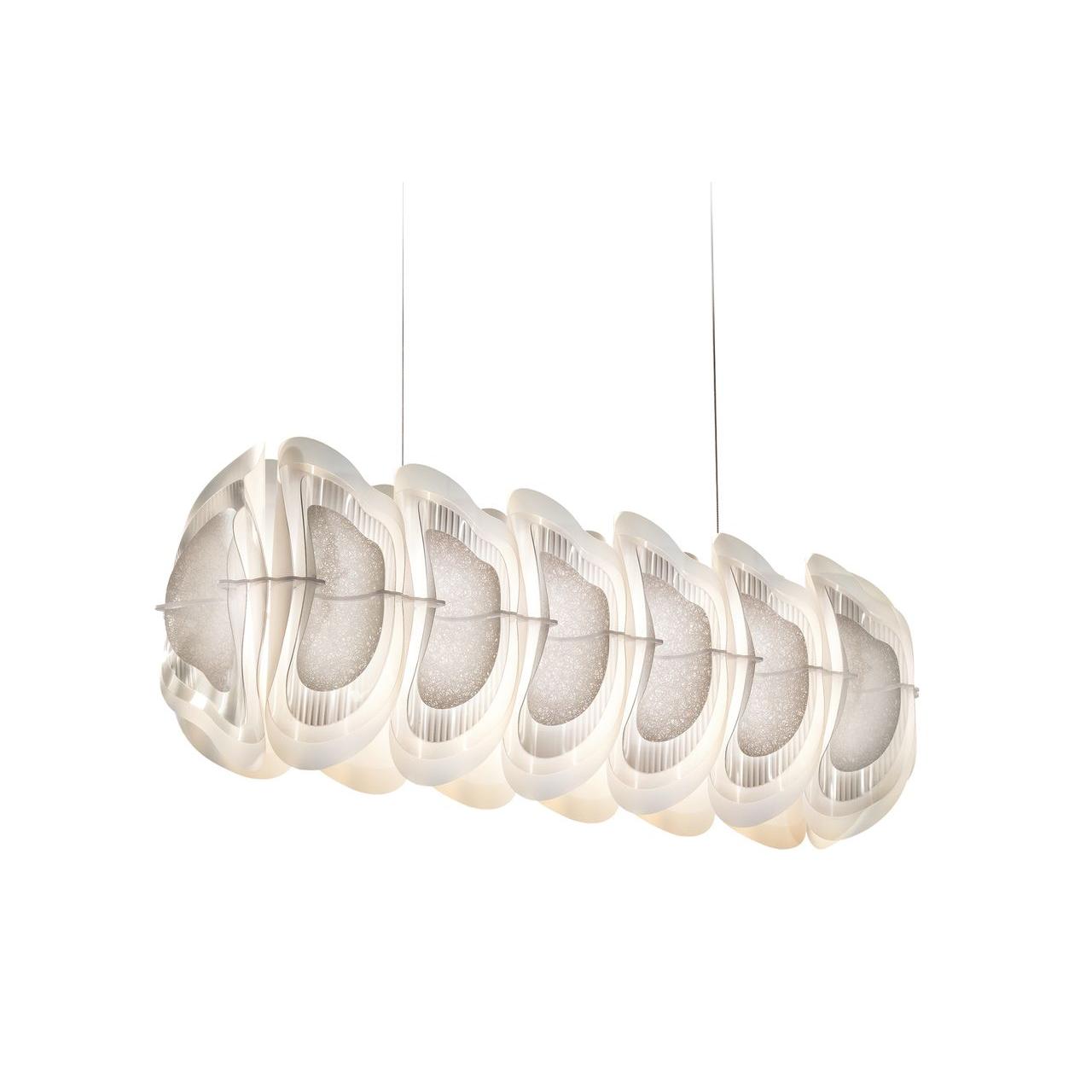 Fiordlys Linear Sarkit Beyaz Ø90x26xh33 Cm Led 30w