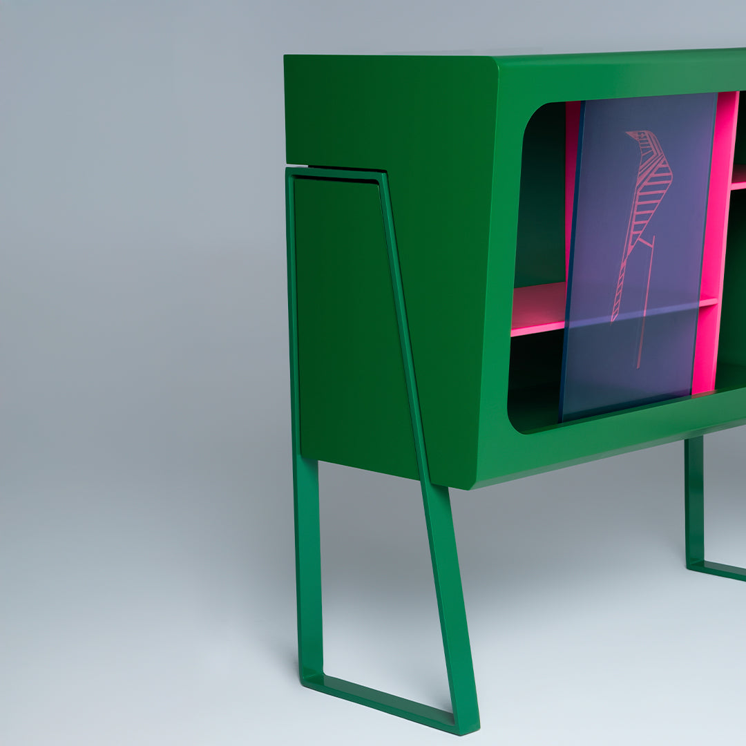 Funky Mini Büfe-Büfe-Gaen Studio-yeşil-NowShopFun