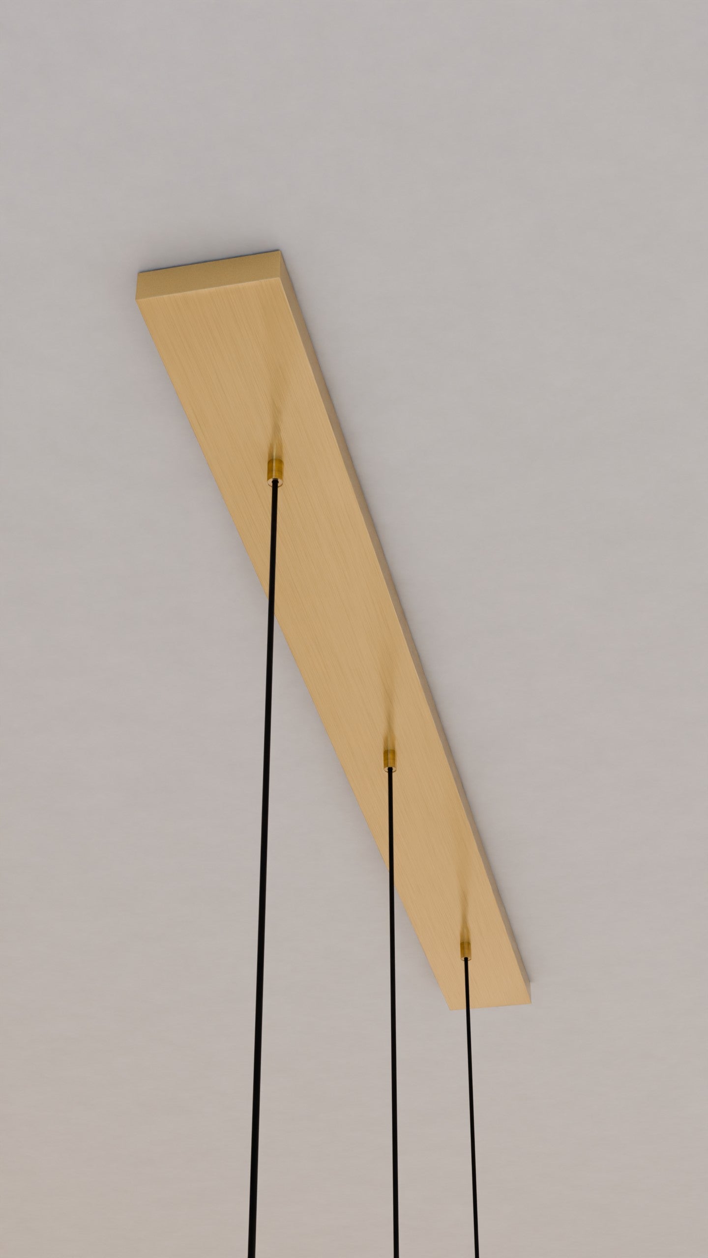 Globe Pirinç Detaylı Üçlü Set - Lineer