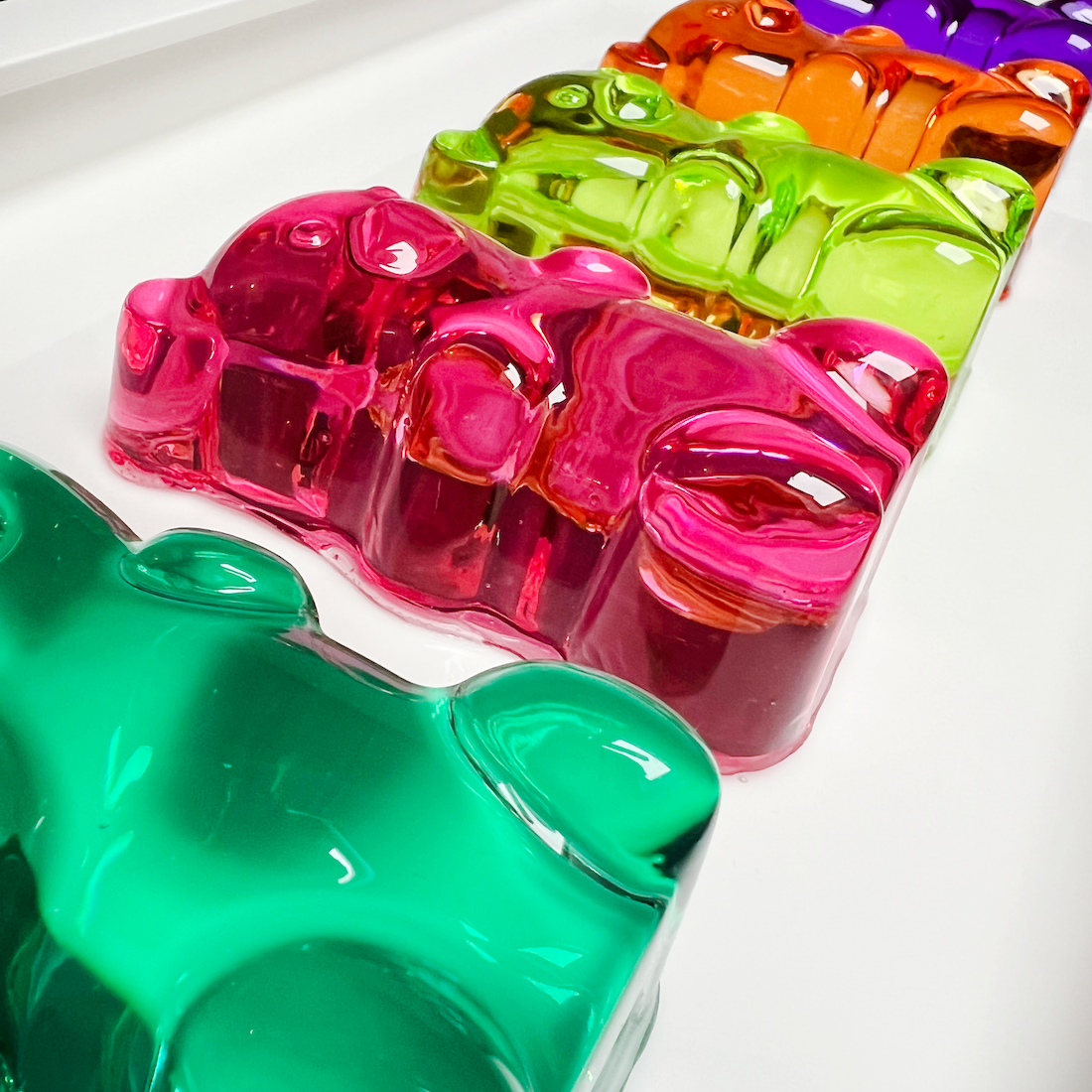 Gummy Bears Neon Tablo - Jelibon