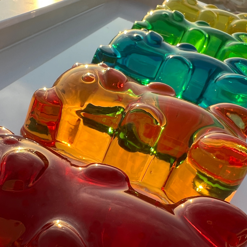 Gummy Bears Rainbow Tablo Jelibon