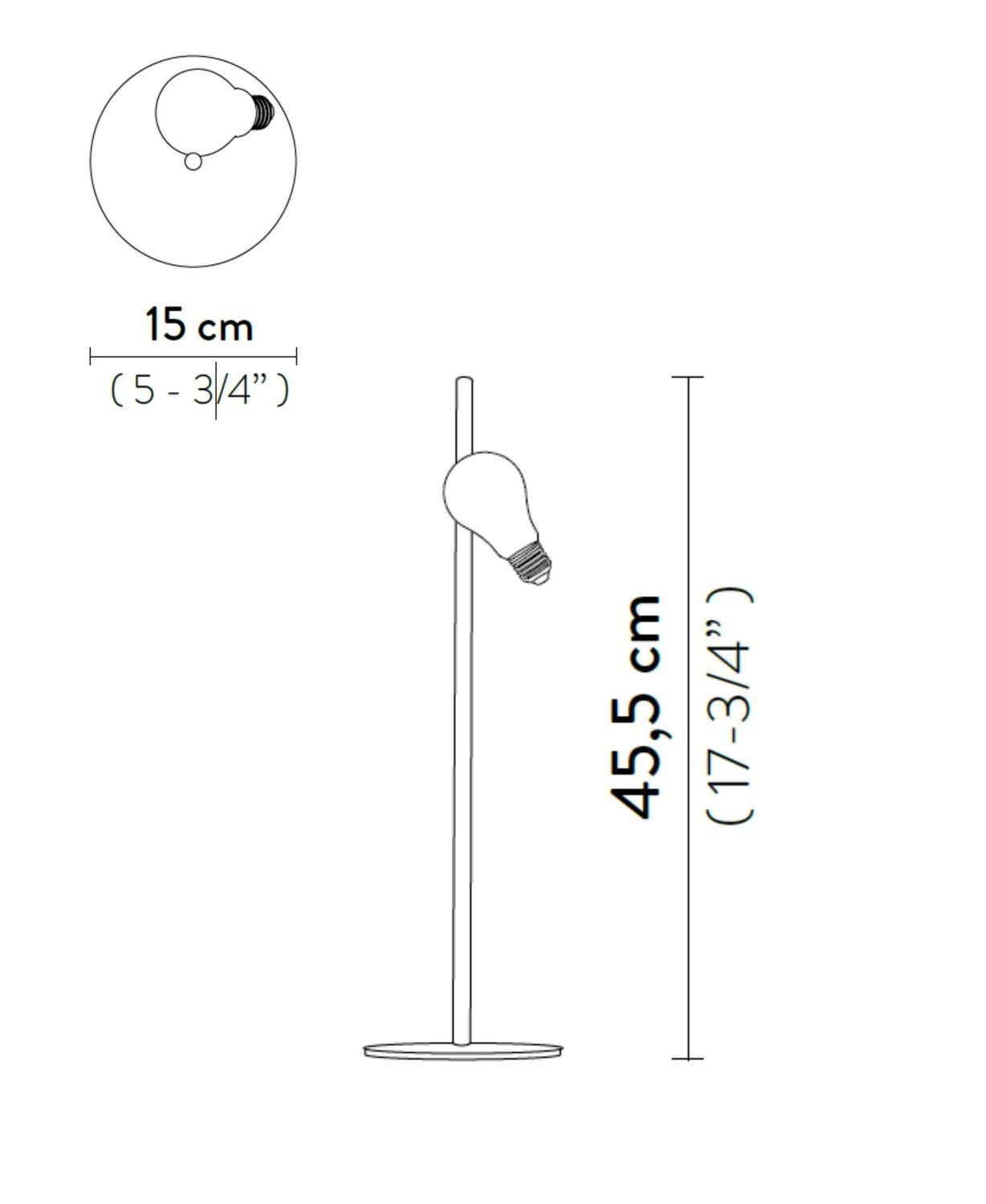 Idea Masa Lambasi 1l Gold Ø15x45 Cm G9 Led 1x5w